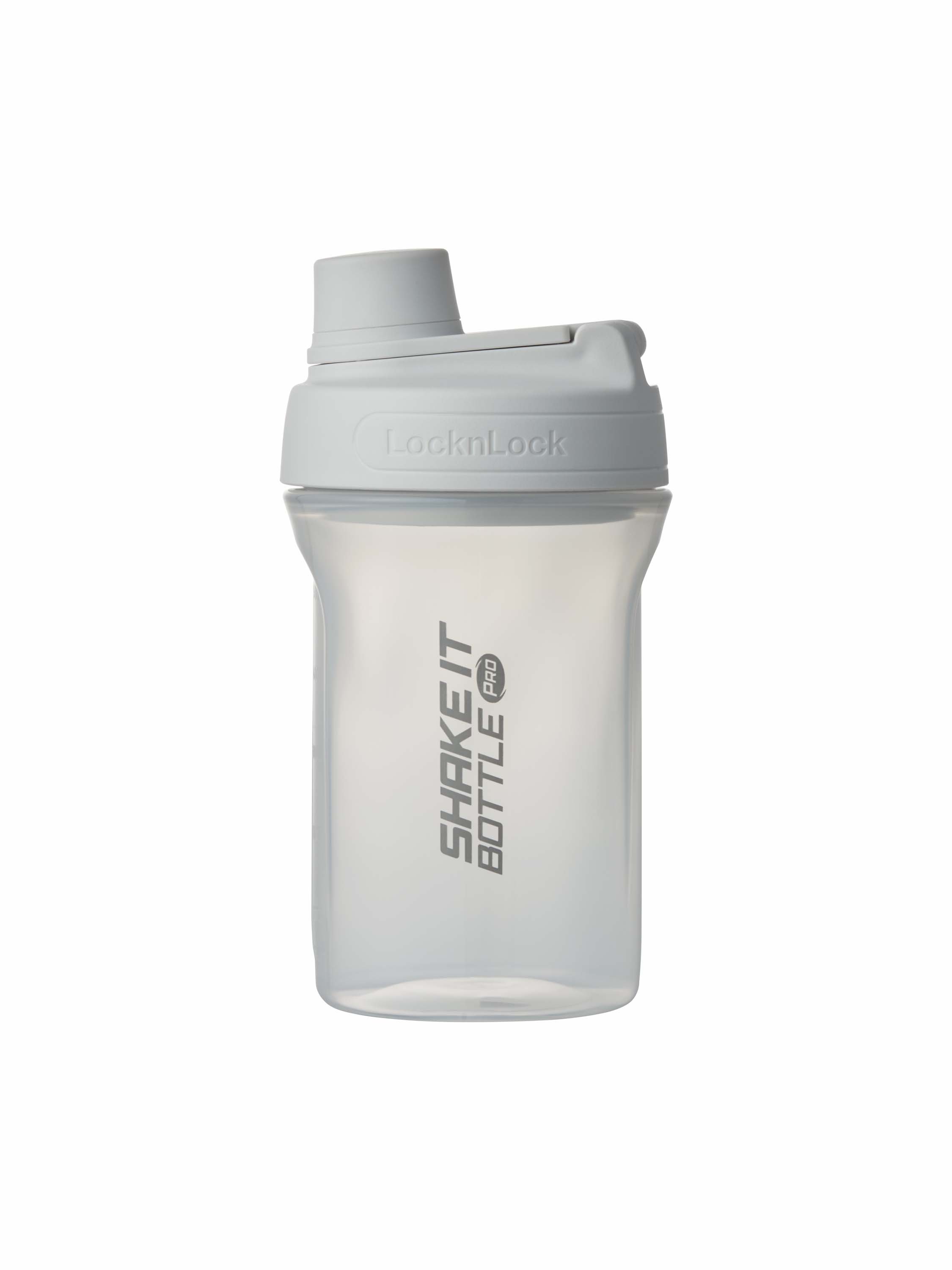 LOCKNLOCK Láhev na pití shaker LOCK SHAKE IT 650ml bílá