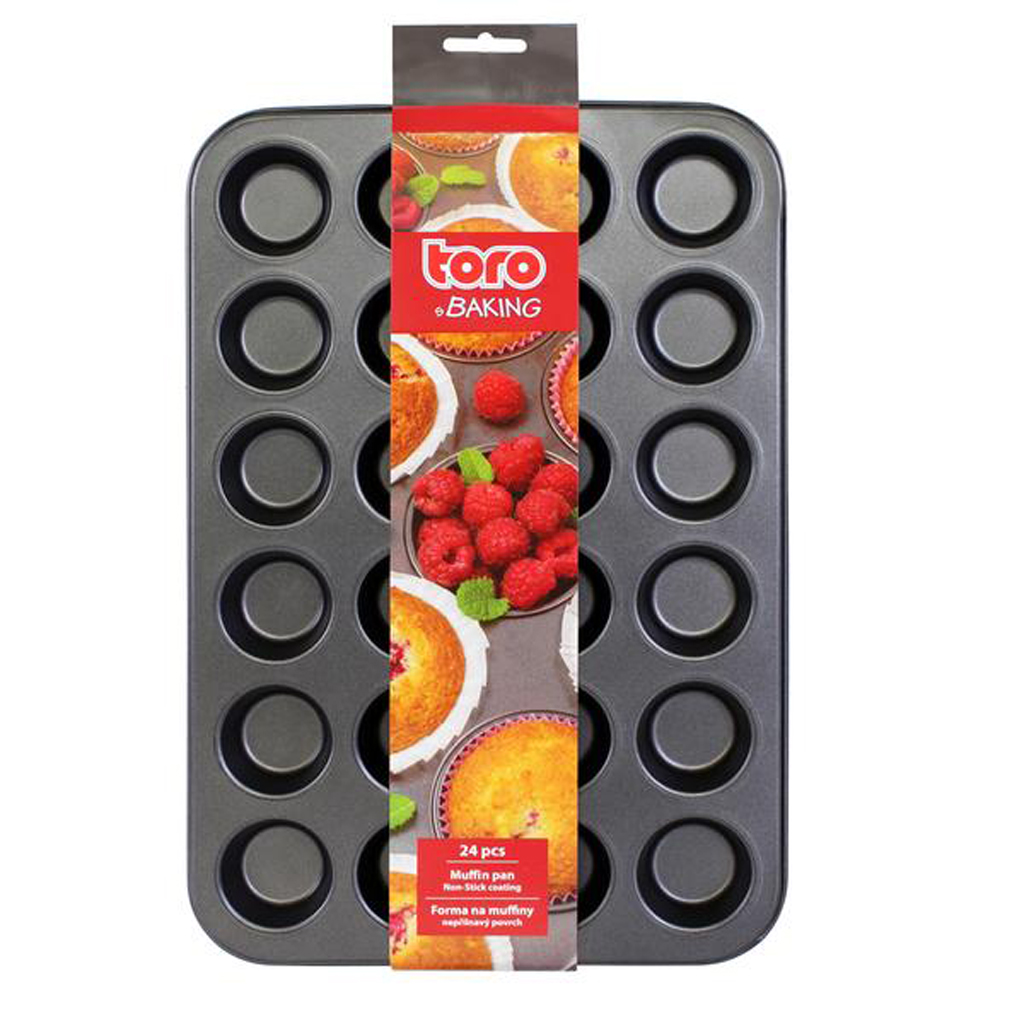 Levně Forma na mini muffiny 24ks TORO 38,5x26 cm