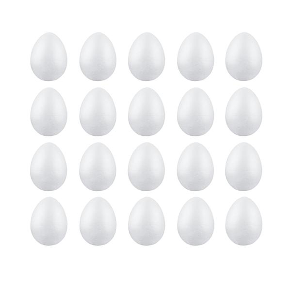 Arpex Velikonoční vajíčka 2,5cm 20ks POLYSTYRÉN