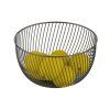 Drátěná mísa na ovoce KITCHISIMO černá Ø25cm