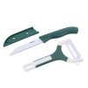 Kuchařský set ALPINA nůž, škrabka MIX barev