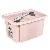 Plastový úložný box s víkem KEEEPER 15l Minnie