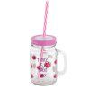Sklenice s brčkem TORO ovoce 450ml MIX motivů