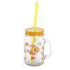 Sklenice s brčkem TORO ovoce 450ml MIX motivů