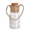 Dekorační sklenice 5 LED PROVENCE 20cm Veselé Vánoce