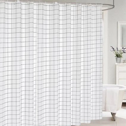 Sprchový záves TORO Easy 178x199cm kocky