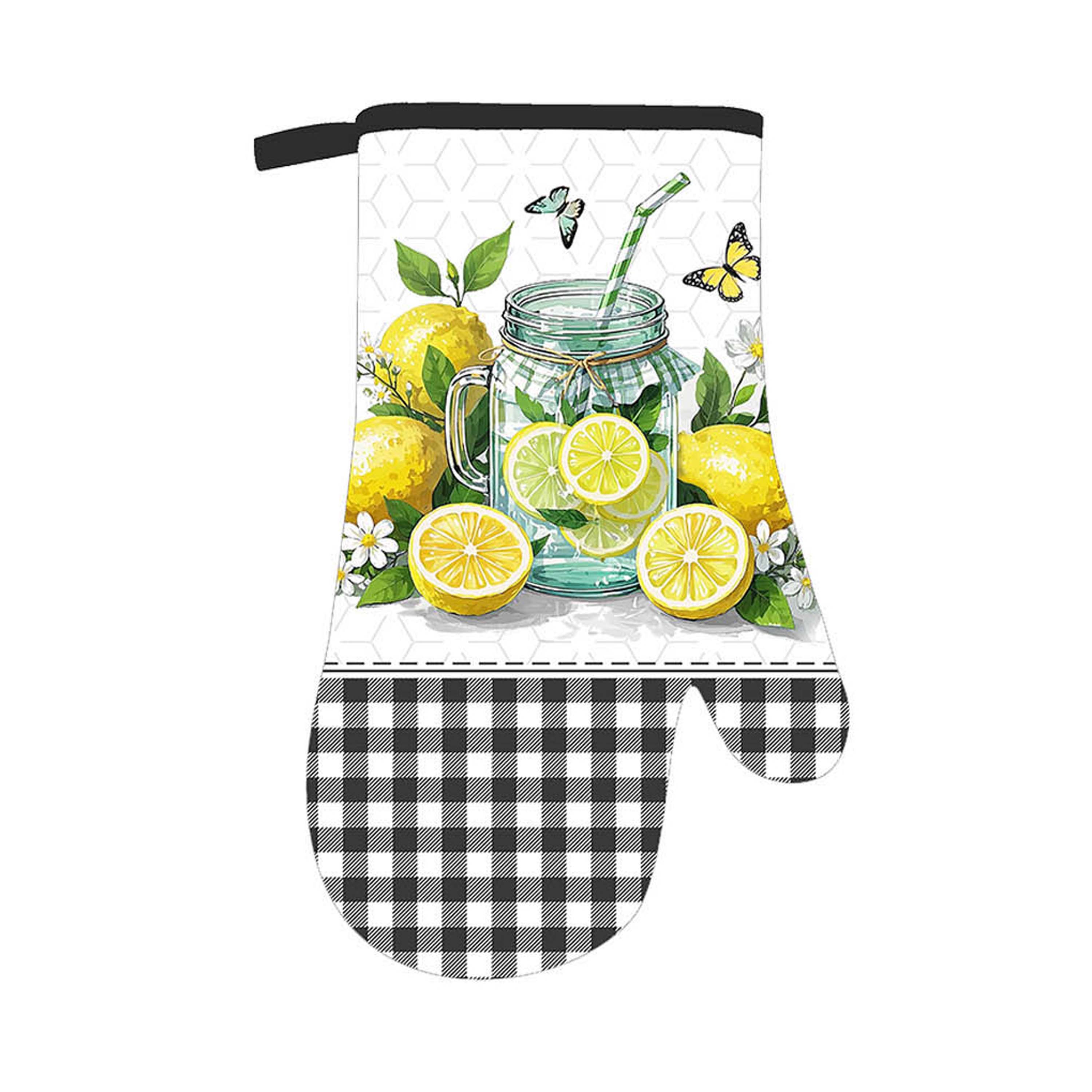 Kuchynská rukavica TORO citrón