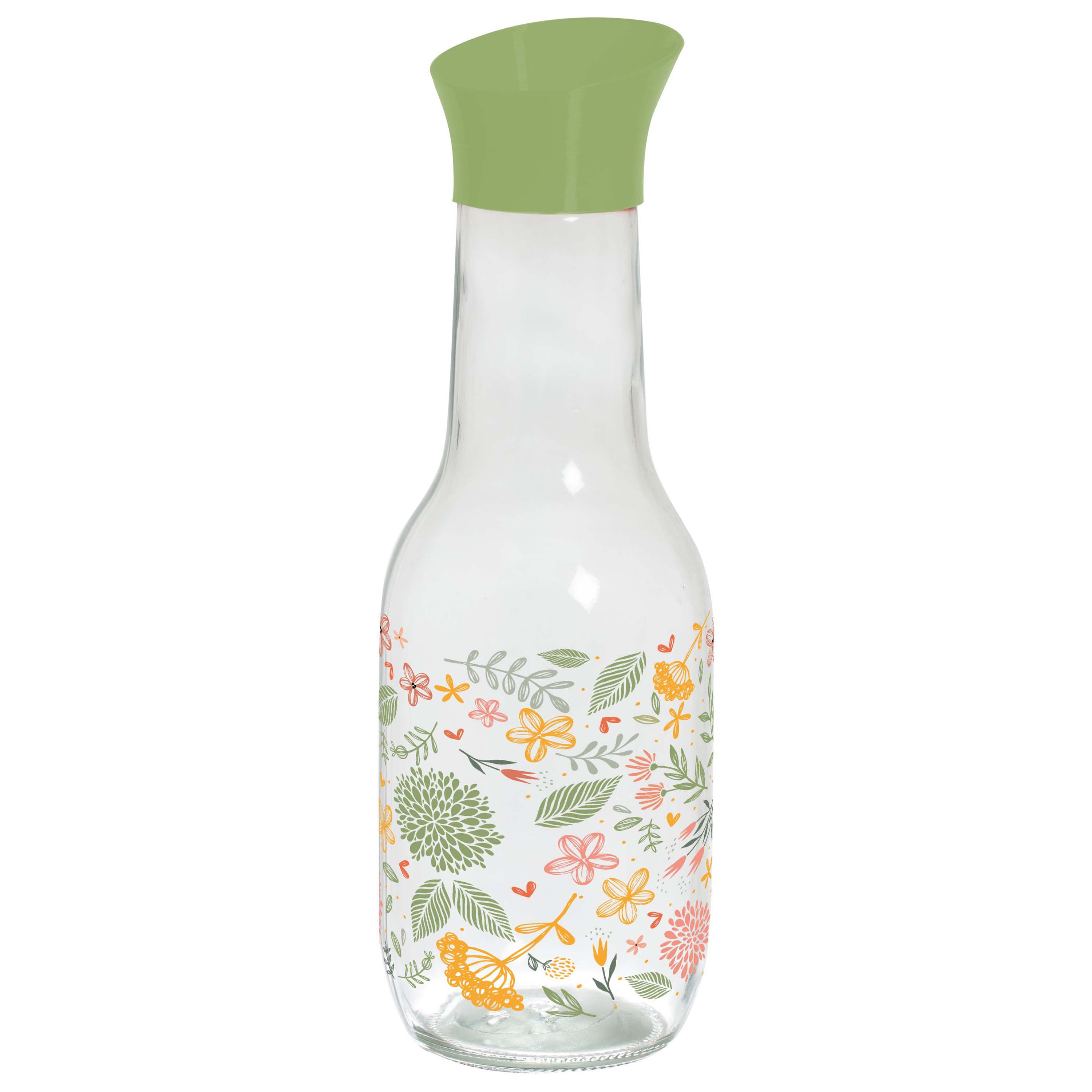 TORO KARAFA DEKOR BOTANICA 1 L, SKLO/PLAST