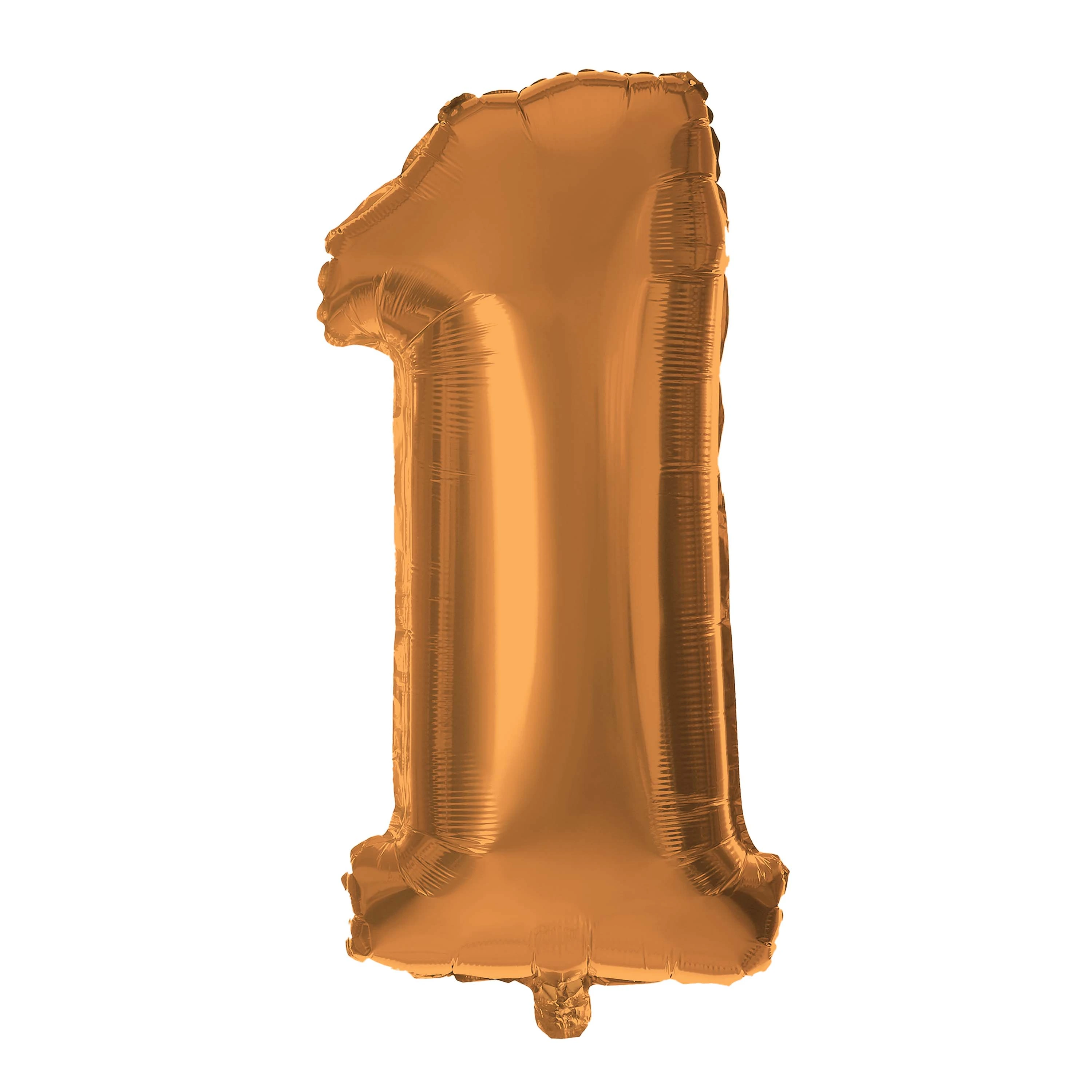 TORO BALÓNOVÁ ČÍSLICA 1, 30 CM, MATNÝ BRONZ