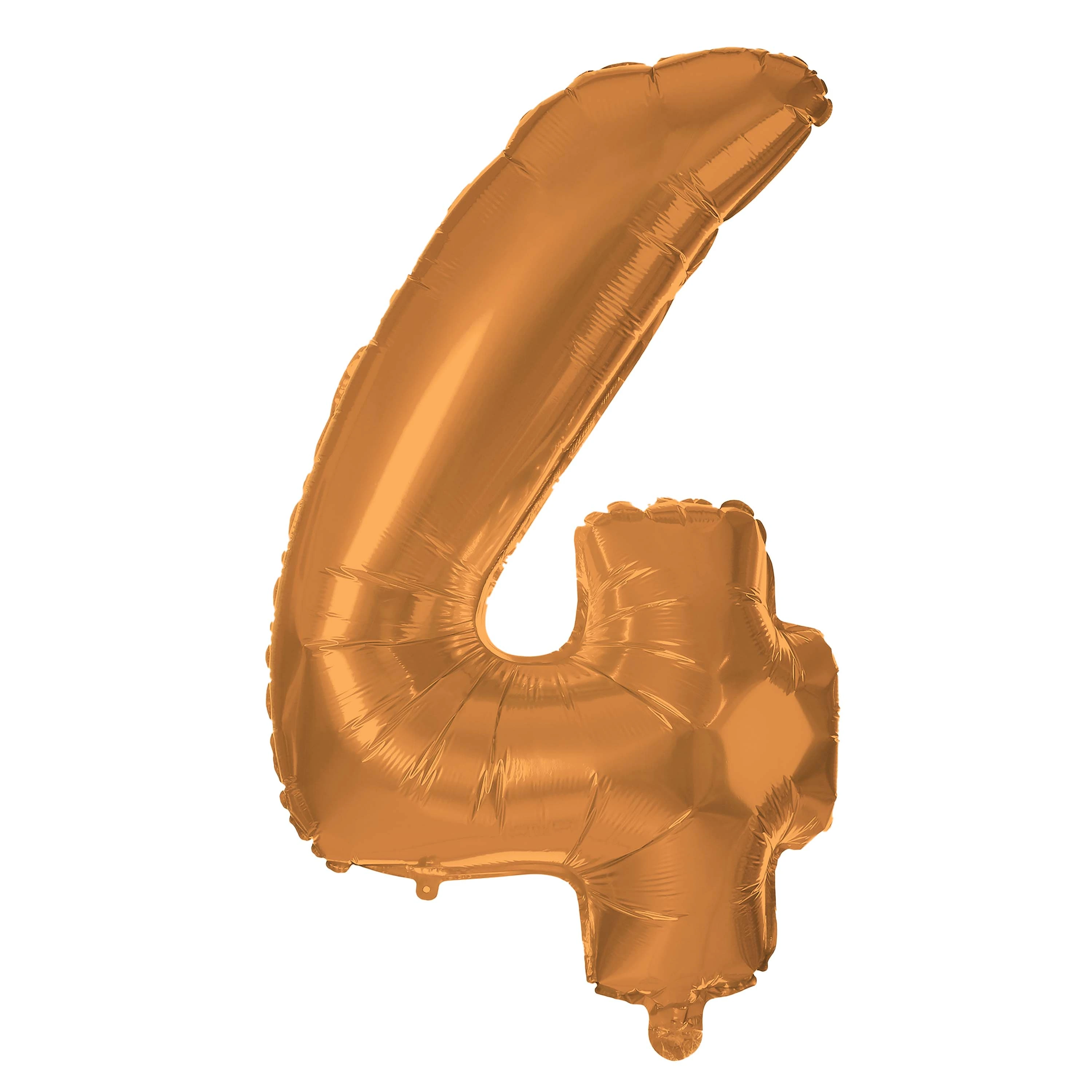 TORO BALÓNOVÁ ČÍSLICA 4, 30 CM, MATNÝ BRONZ