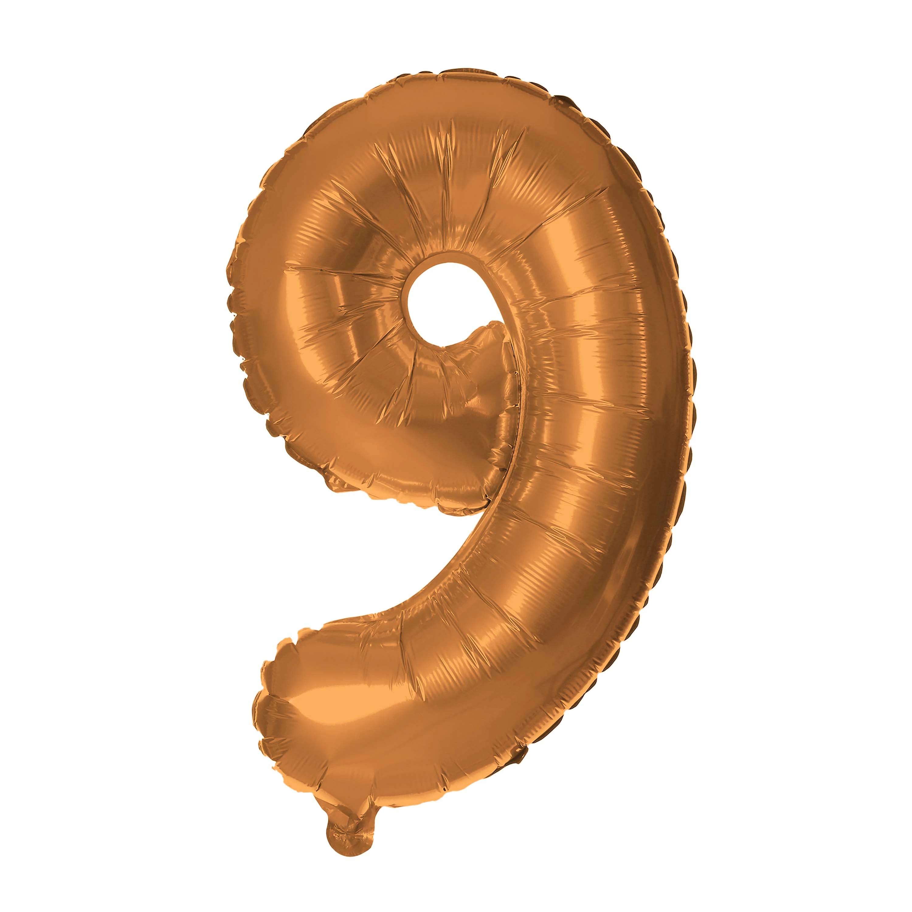 TORO BALÓNOVÁ ČÍSLICA 9, 30 CM, MATNÝ BRONZ