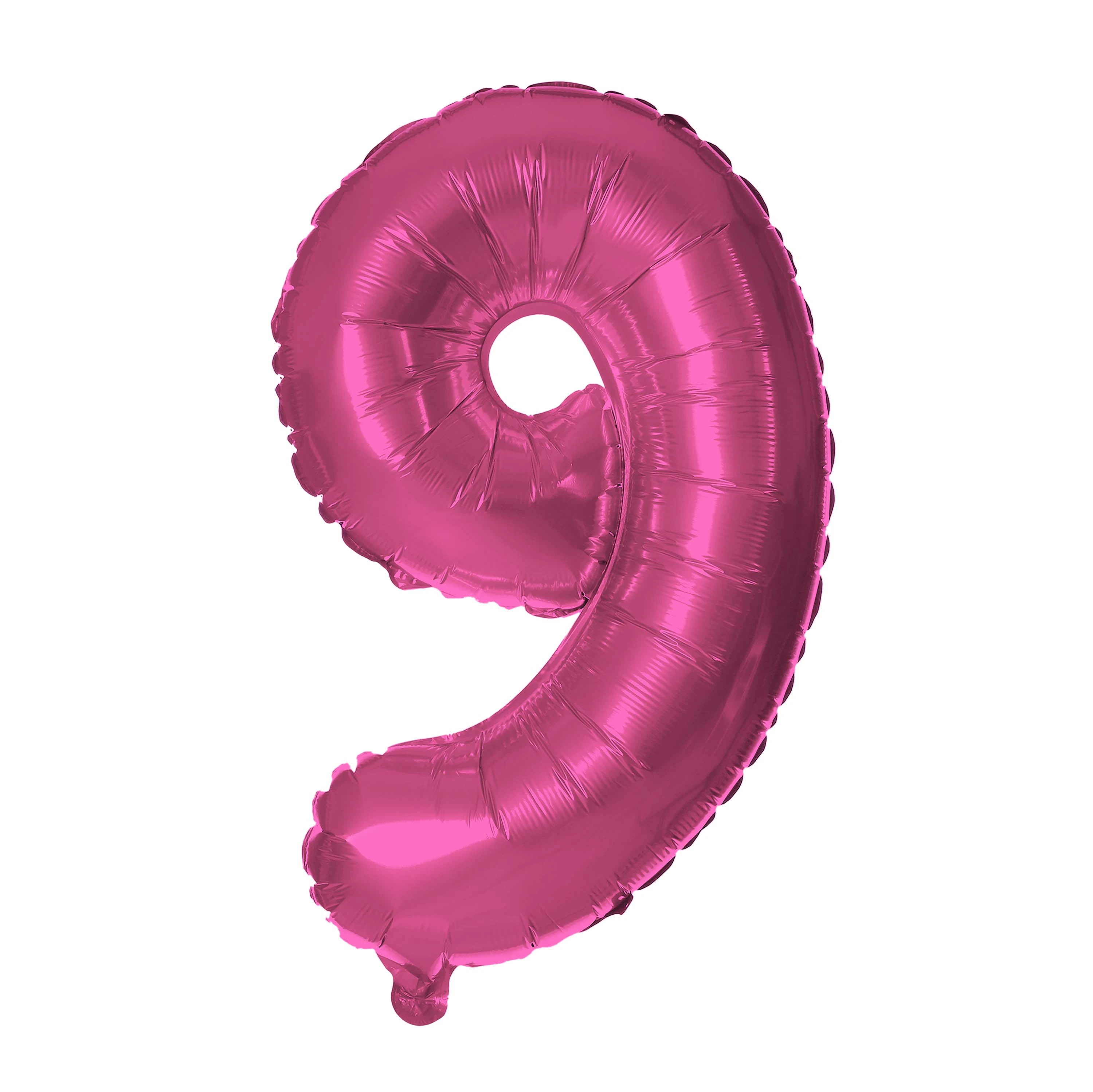 TORO BALÓNIK ČÍSLO 9, 30 CM, MATNÝ RUŽOVÝ