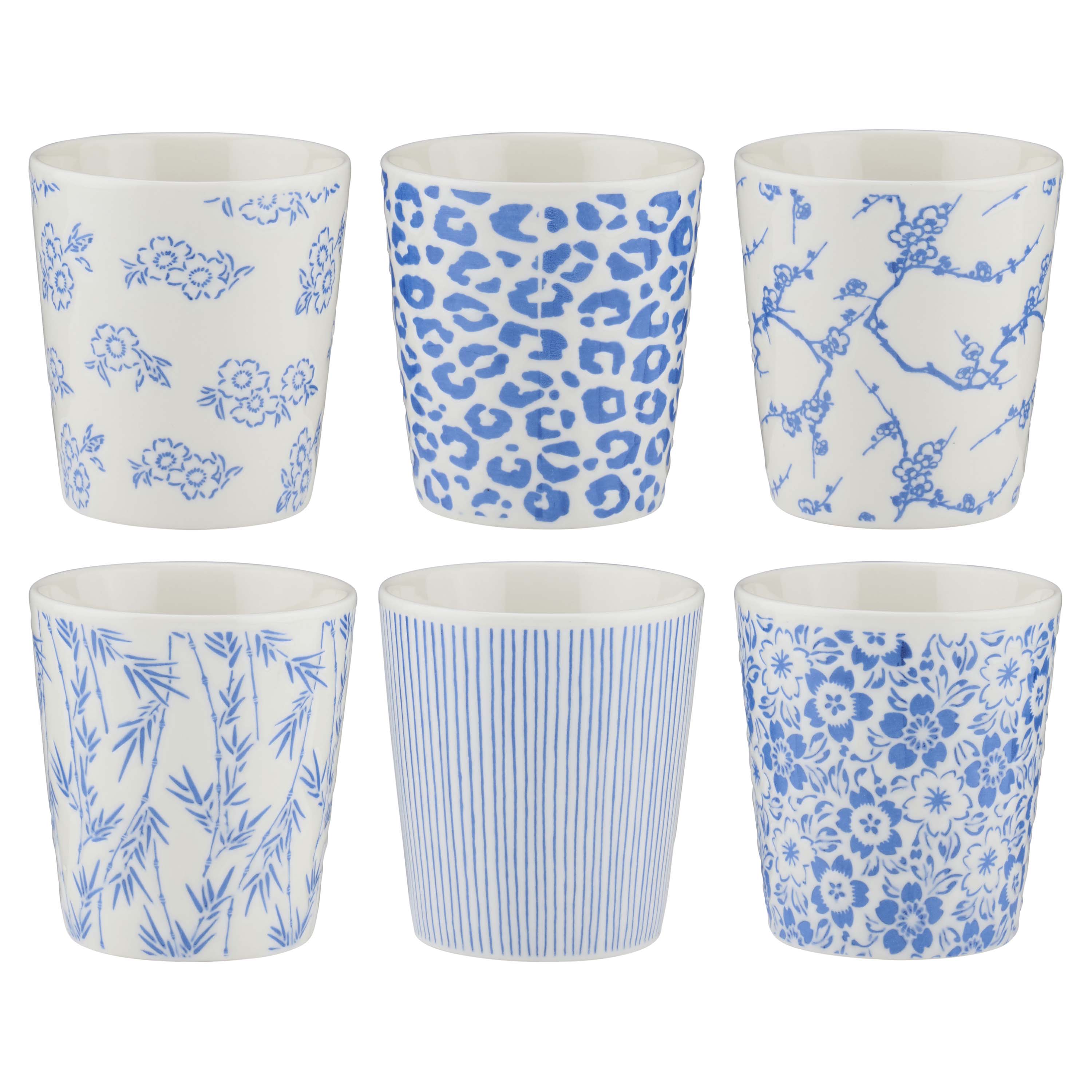 Edco HRNČEK 200ML 7,7X8,3CM 6ASS KERAMICKÝ