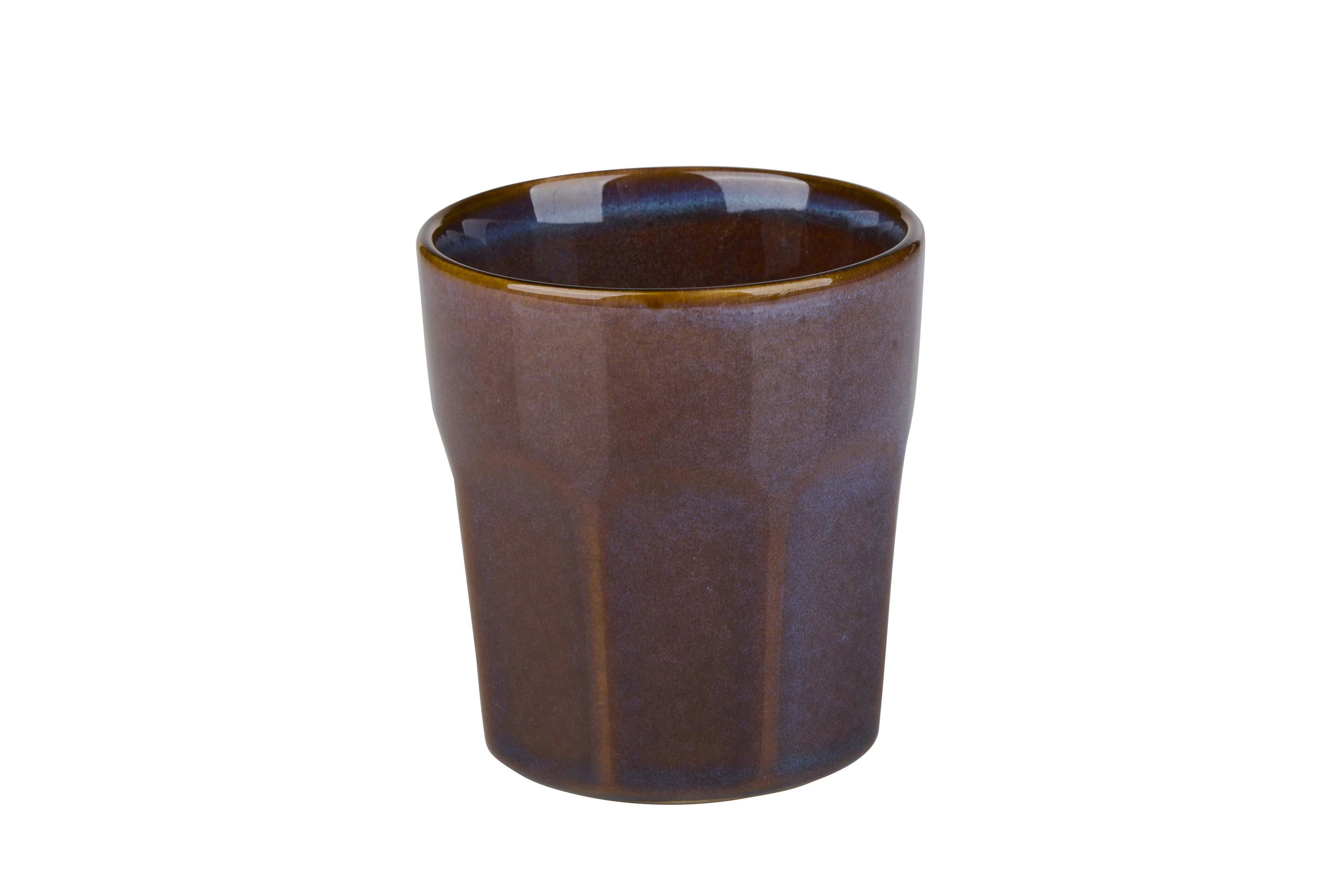 Edco HRNČEK 200ML TMAVOHNEDÁ KERAMIKA