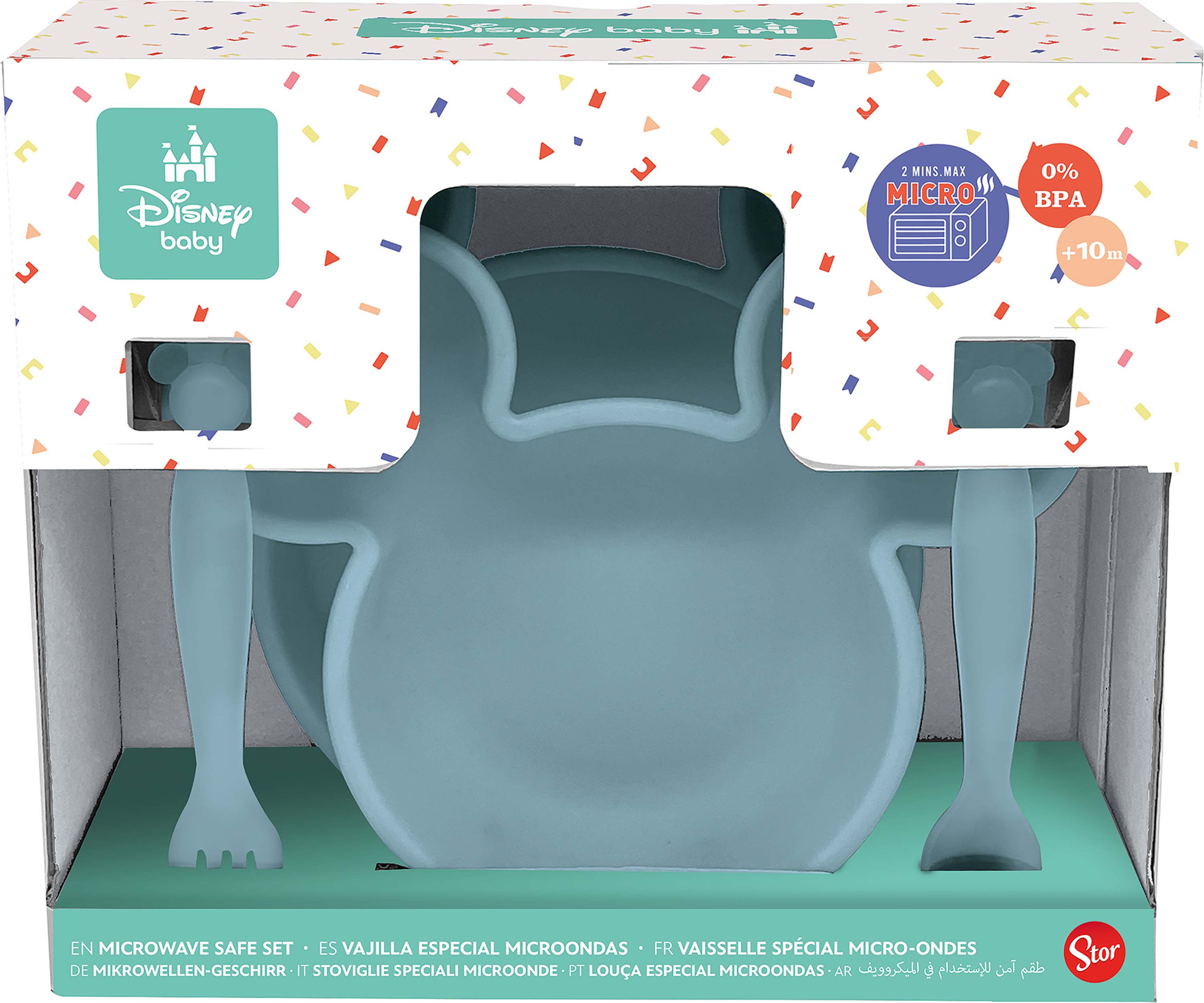 STOR JEDÁLENSKÝ SET 4V1 MICKEY