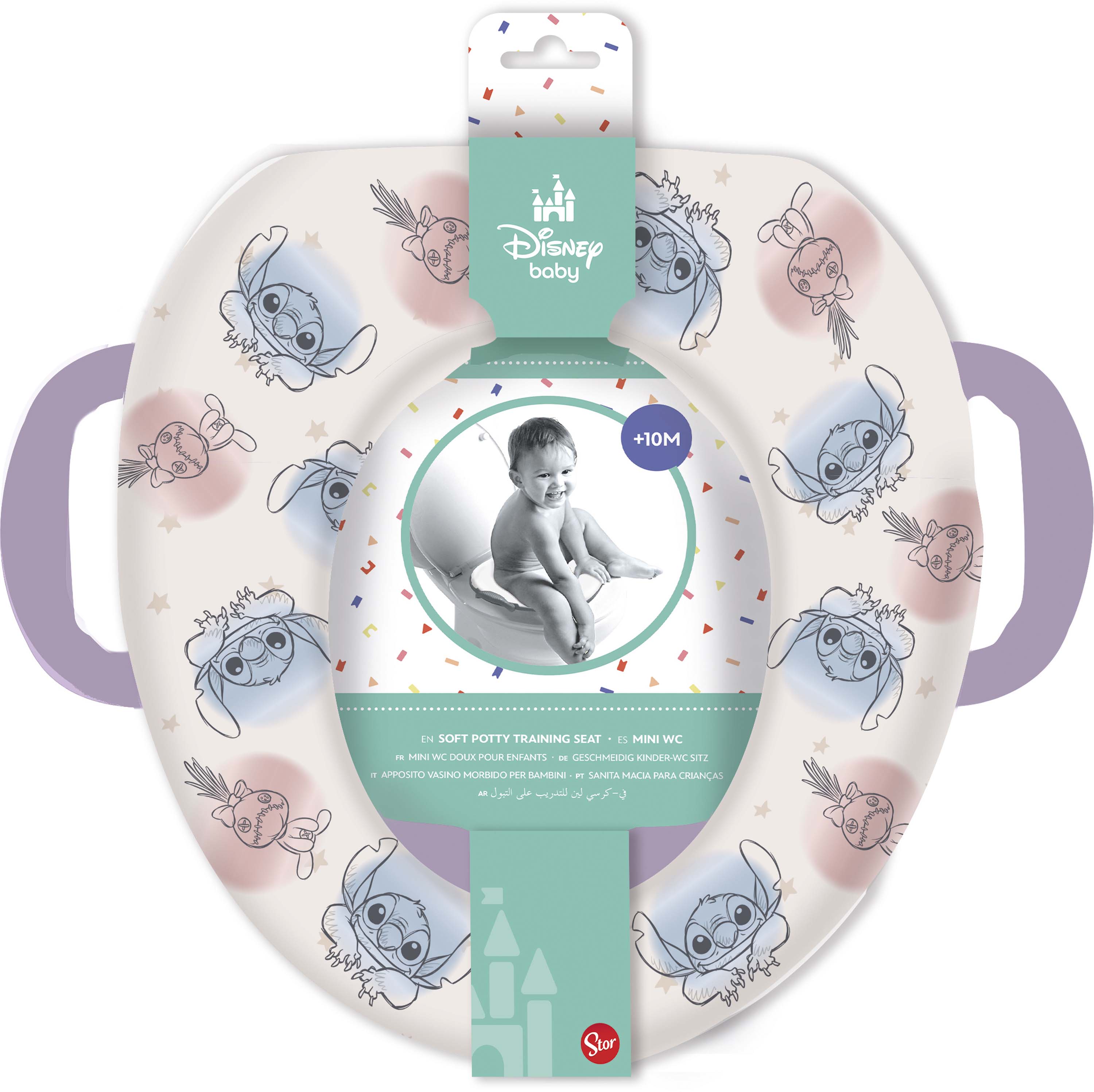 STOR MÄKKÉ ZÁCHODOVÉ SEDADLO S DRŽADLAMI NA ŠITIE