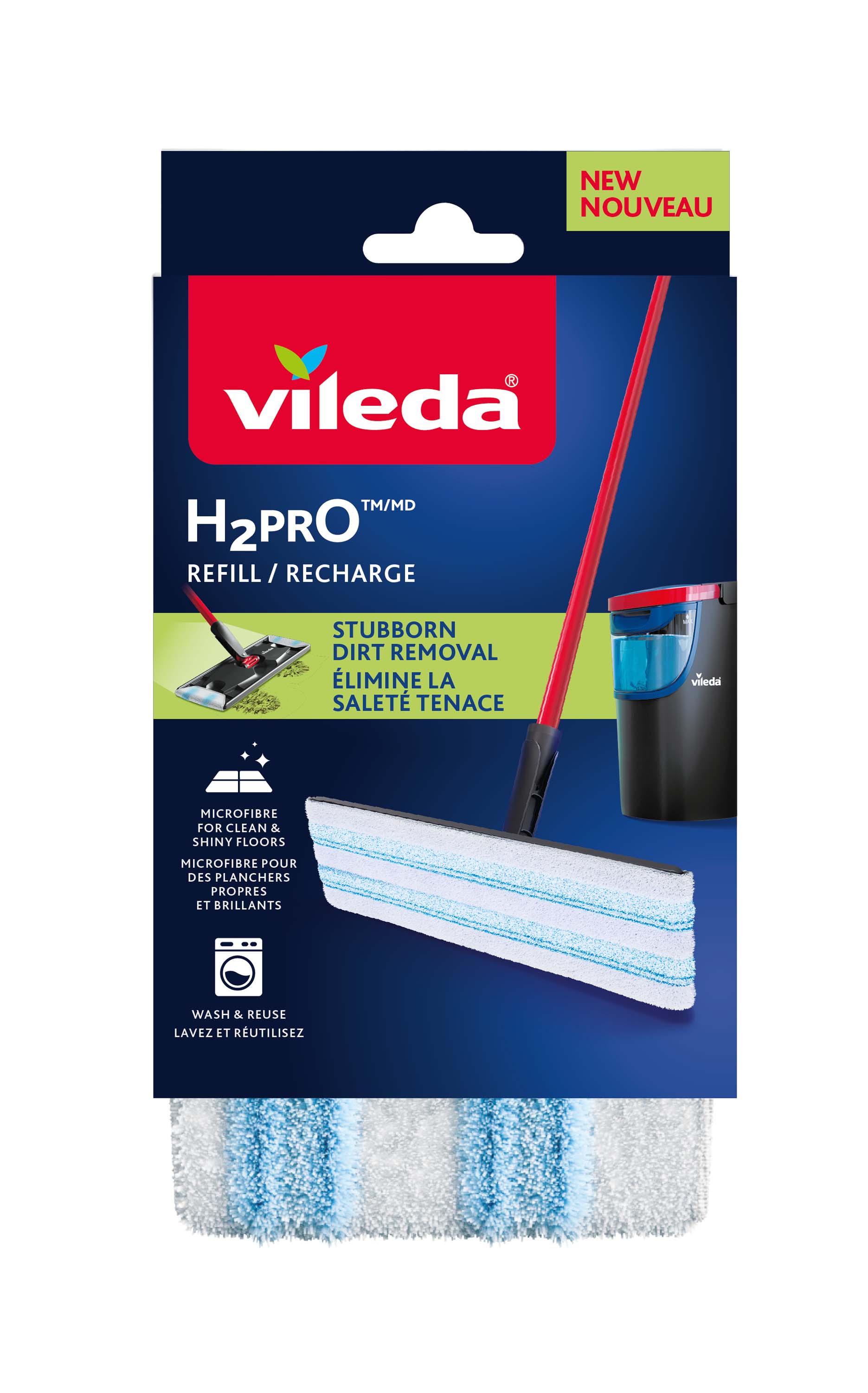 Náhrada k plochému mopu VILEDA H2prO