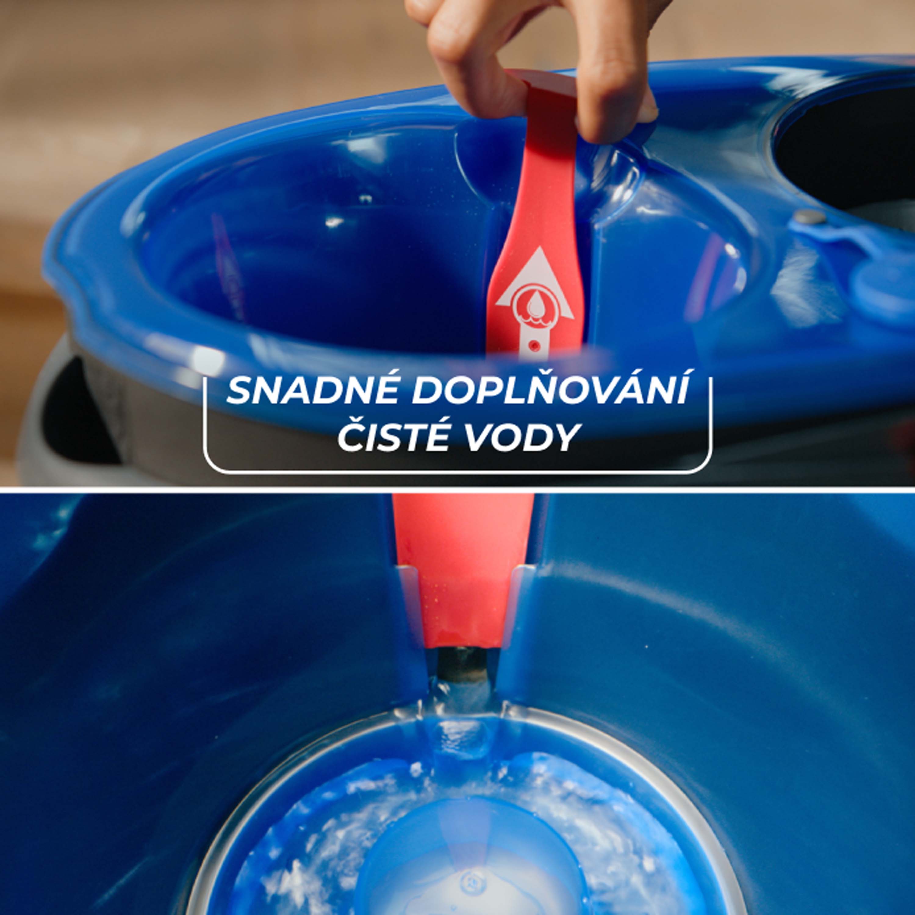 VILEDA H2prO strapcový rotačný mop