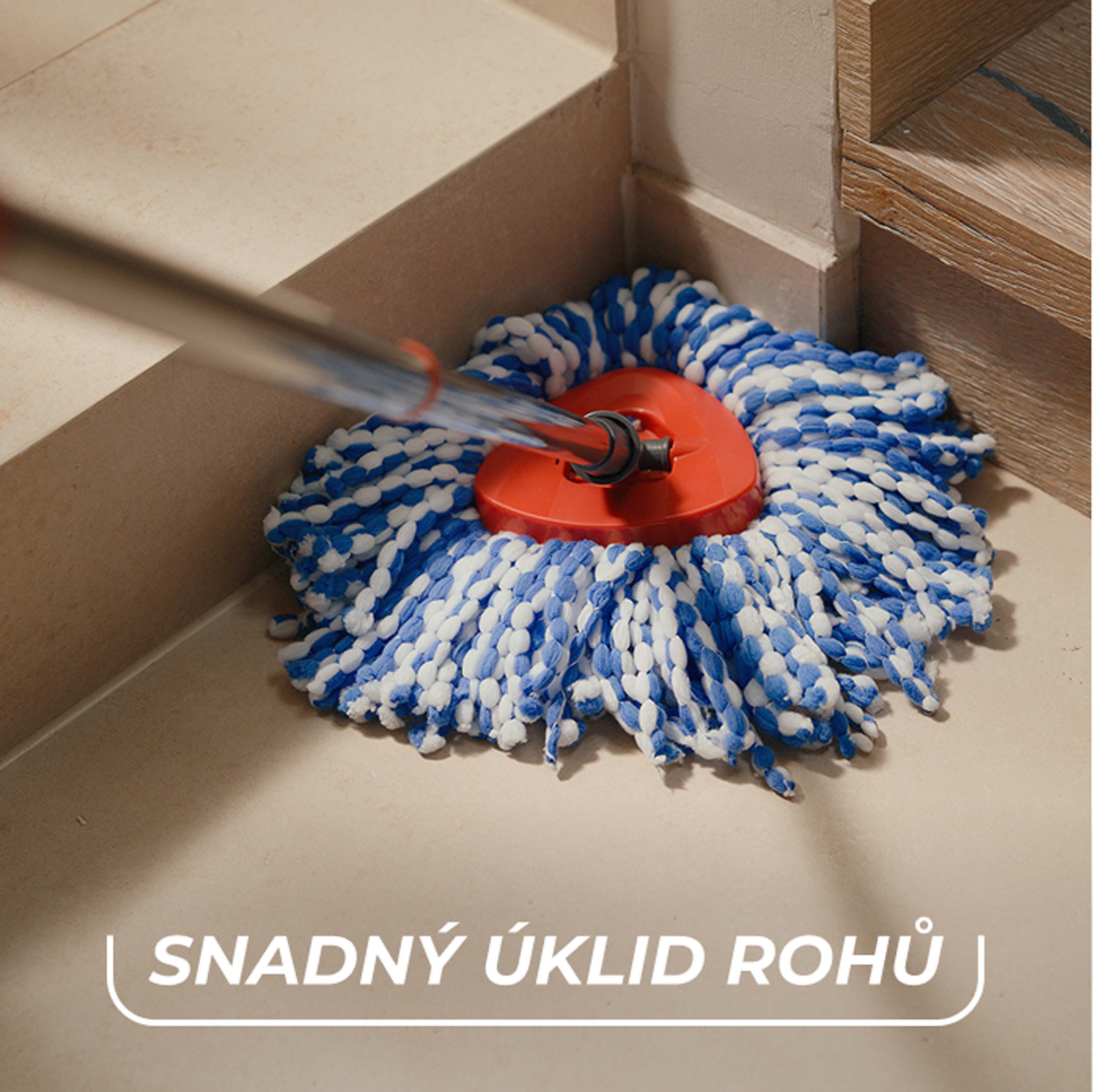 VILEDA H2prO strapcový rotačný mop