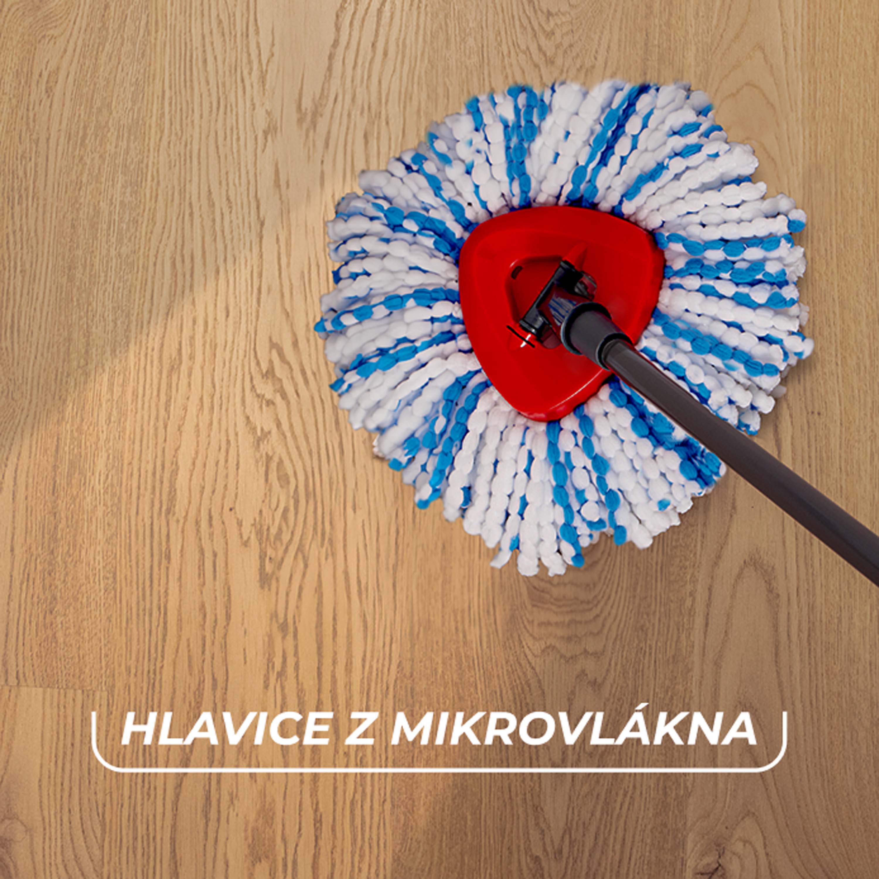 VILEDA H2prO strapcový rotačný mop