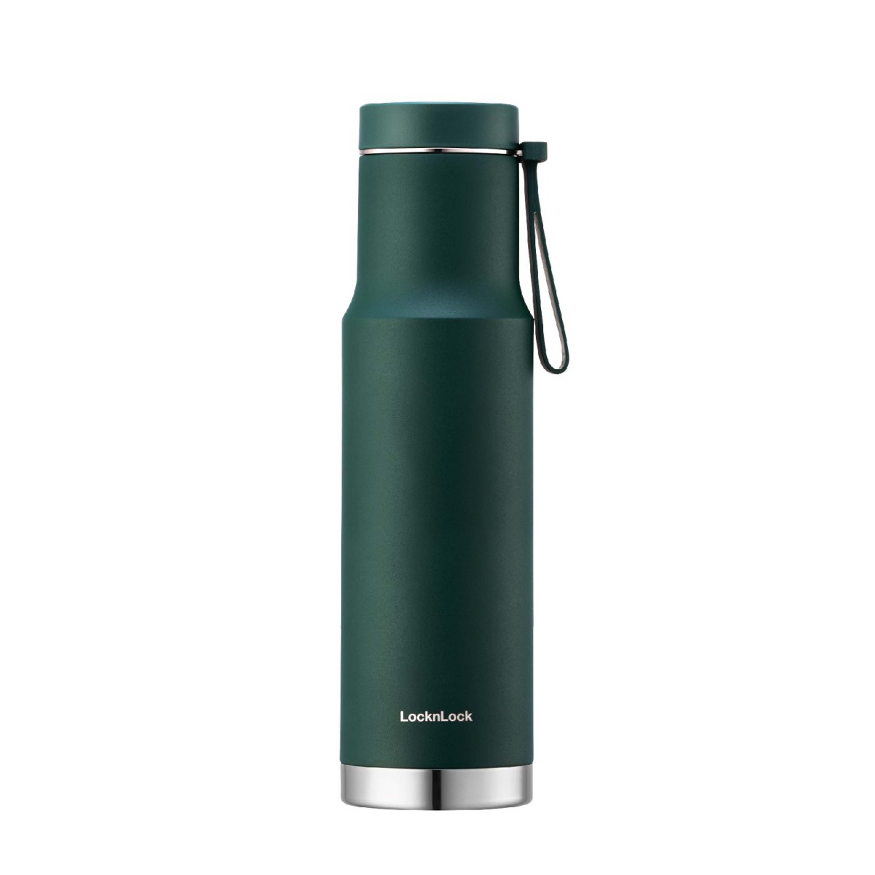 LOCKNLOCK Nerezová termoska LOCK Metro 620ml zelená