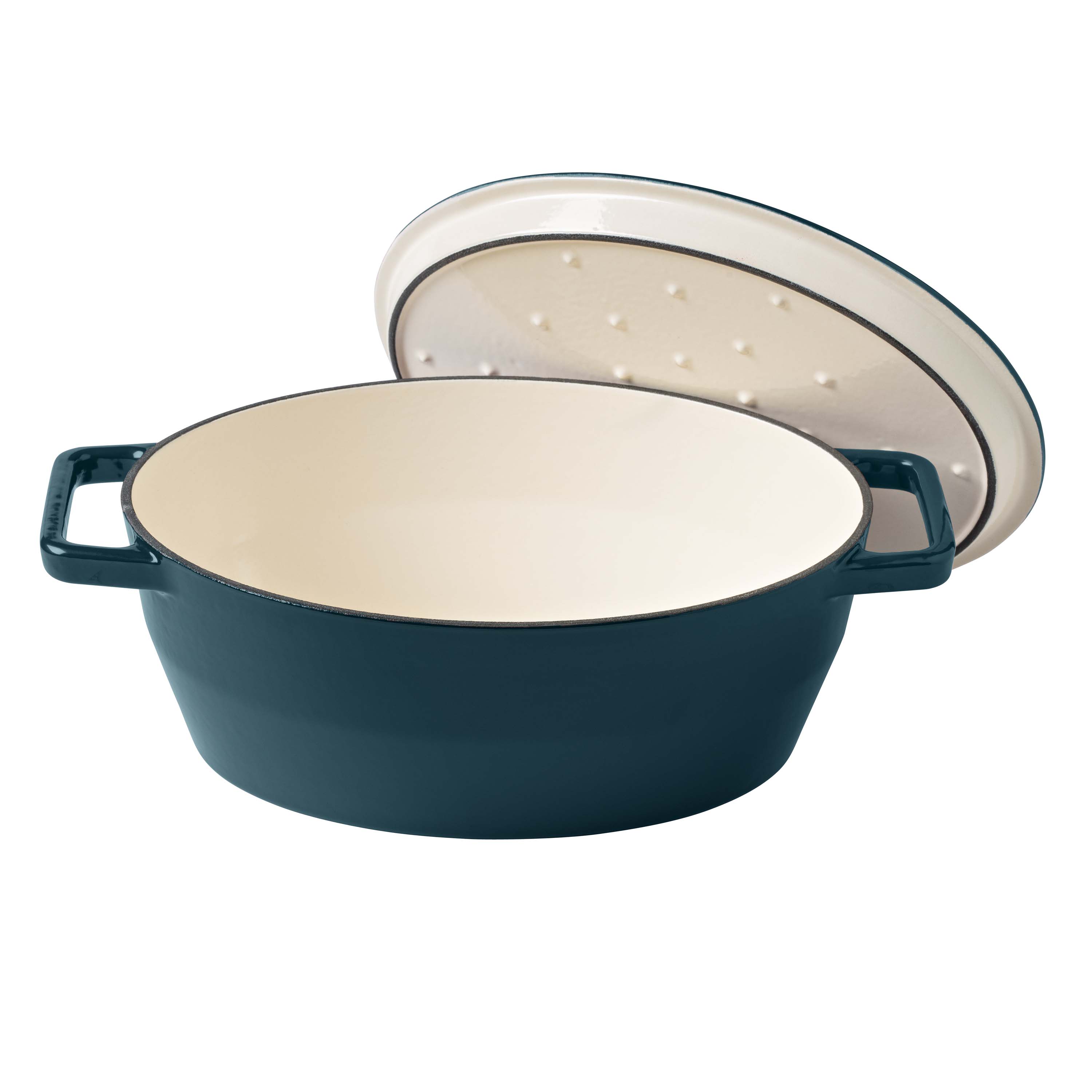 Liatinový kastról s pokrievkou PYREX 4l zelený