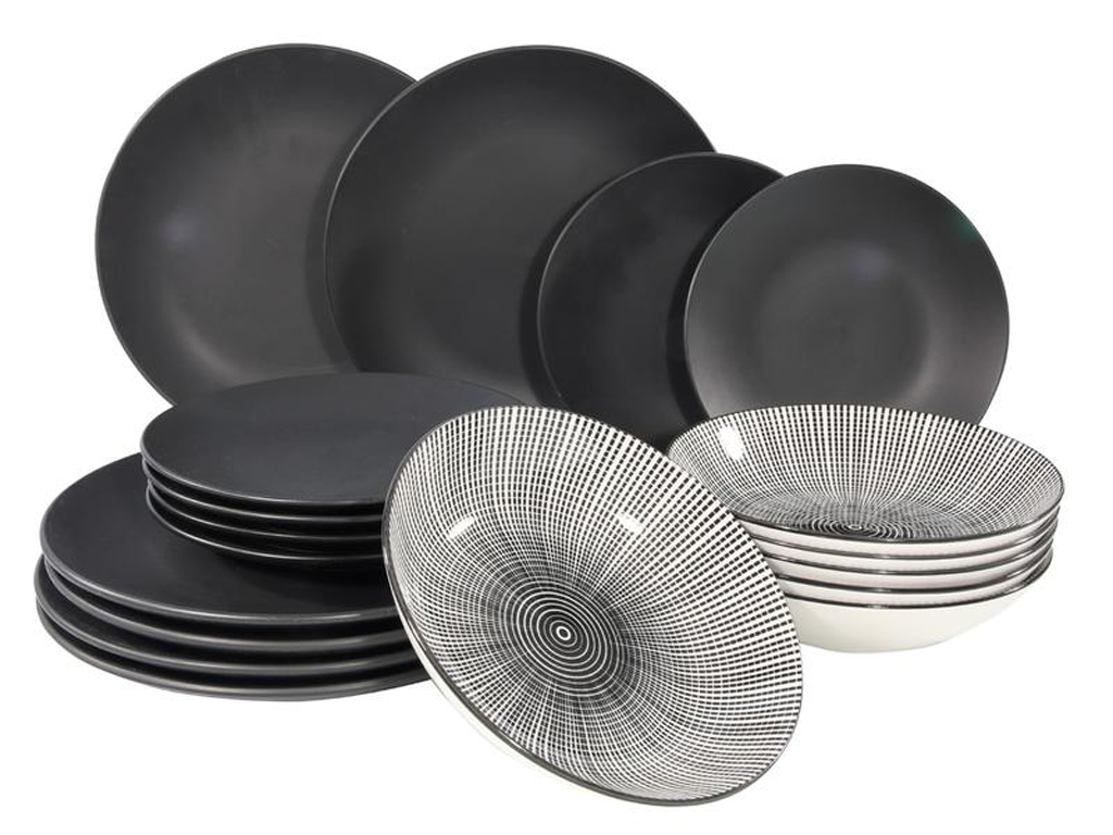Porcelánová jedálenská sada NAGANO18ks