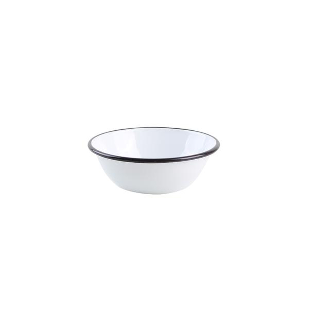 TORO Smaltovaná miska 16cm biela