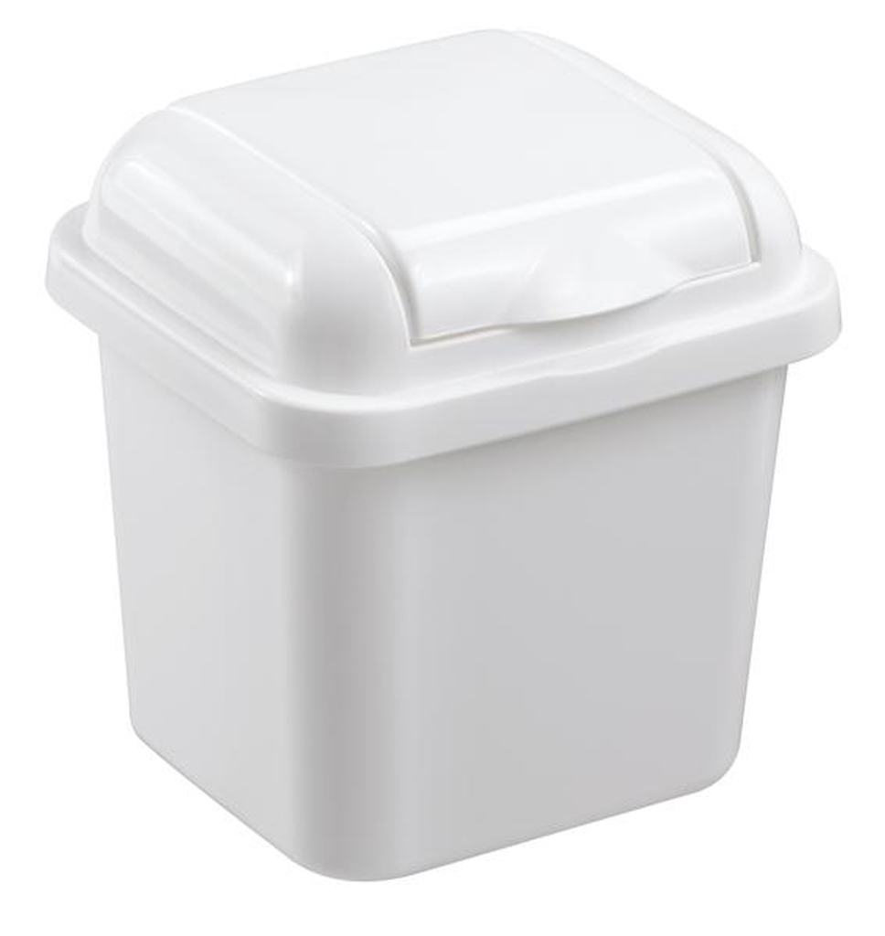 Plastový kôš na odpadky HEIDRUN 1,5l Možnosť: ZELENÁ
