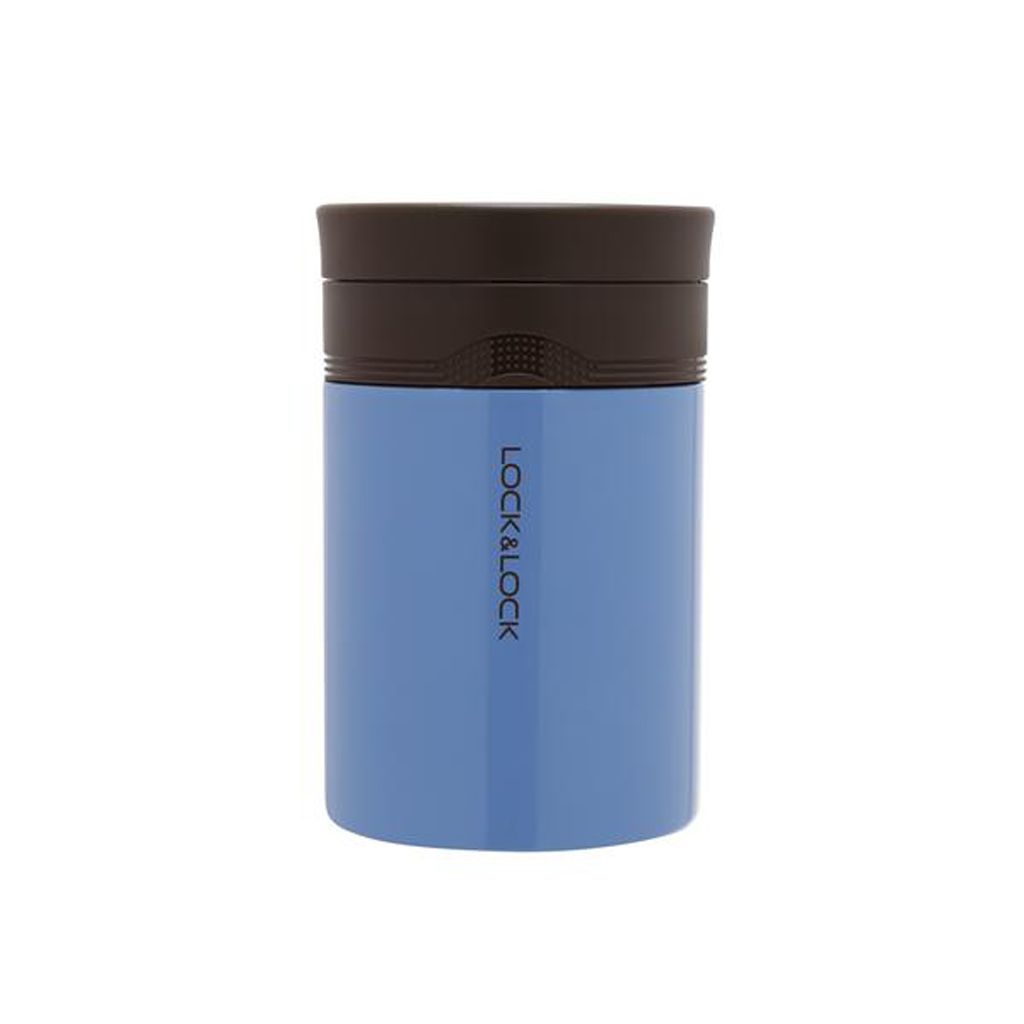 LOCKNLOCK Termoska na jedlo a pitie Wave, 500 ml, modrá