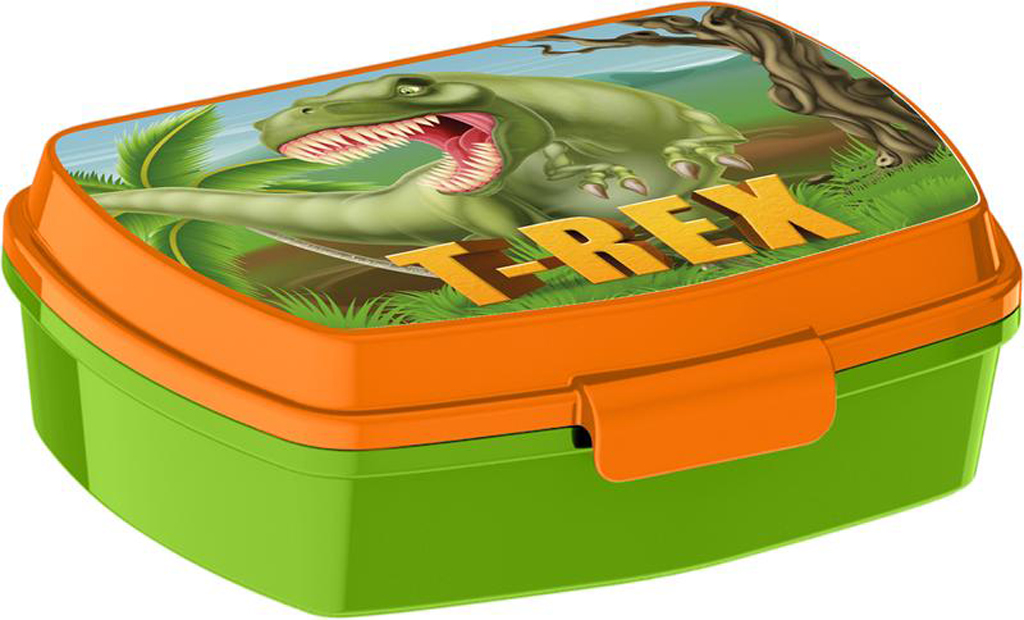 STOR SVAČINOVÝ BOX DINOSAURUS 17,5X14,5X6,5 CM, PLAST