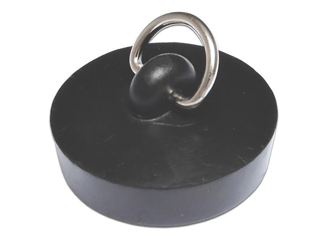 Gumová vaňová zátka 46 mm čierna