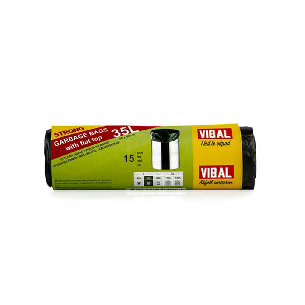 Vrecká do odpadkových košov 35l 15ks