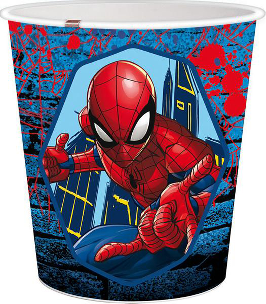 STOR Plastový odpadkový kôš Spiderman 5l