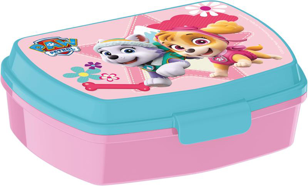 Plastový desiatový box Paw Patrol 17,5x14x5,5cm