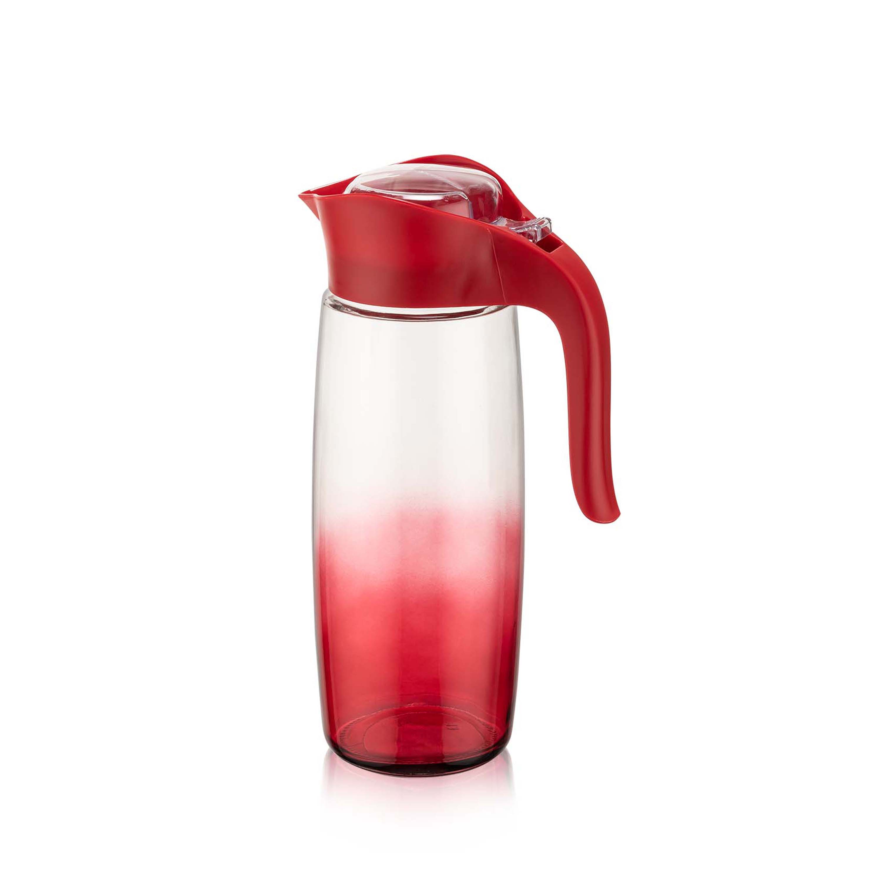 Sklenený džbán s viečkom QLUX 1,5l
