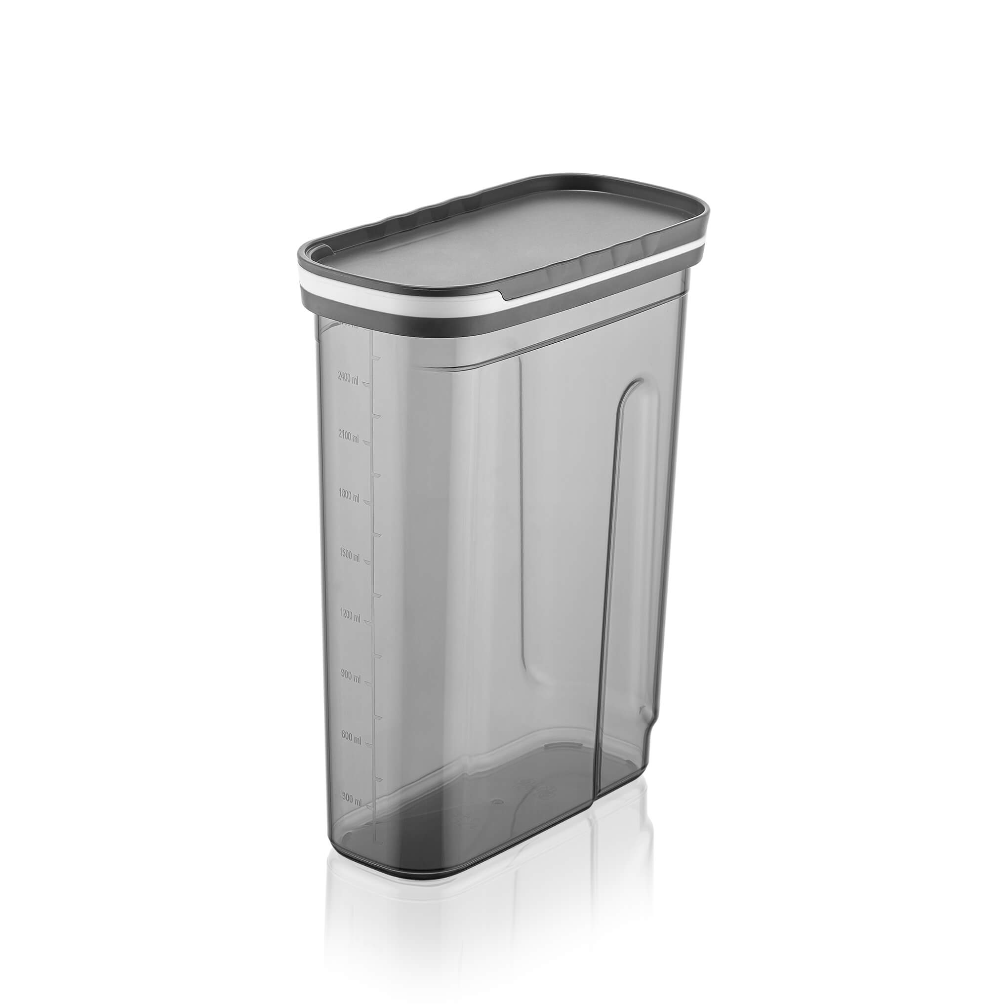 QLUX VEĽKOOBJEMOVÁ NÁDOBA NA POTRAVINY 2700 ML, PLASTOVÁ