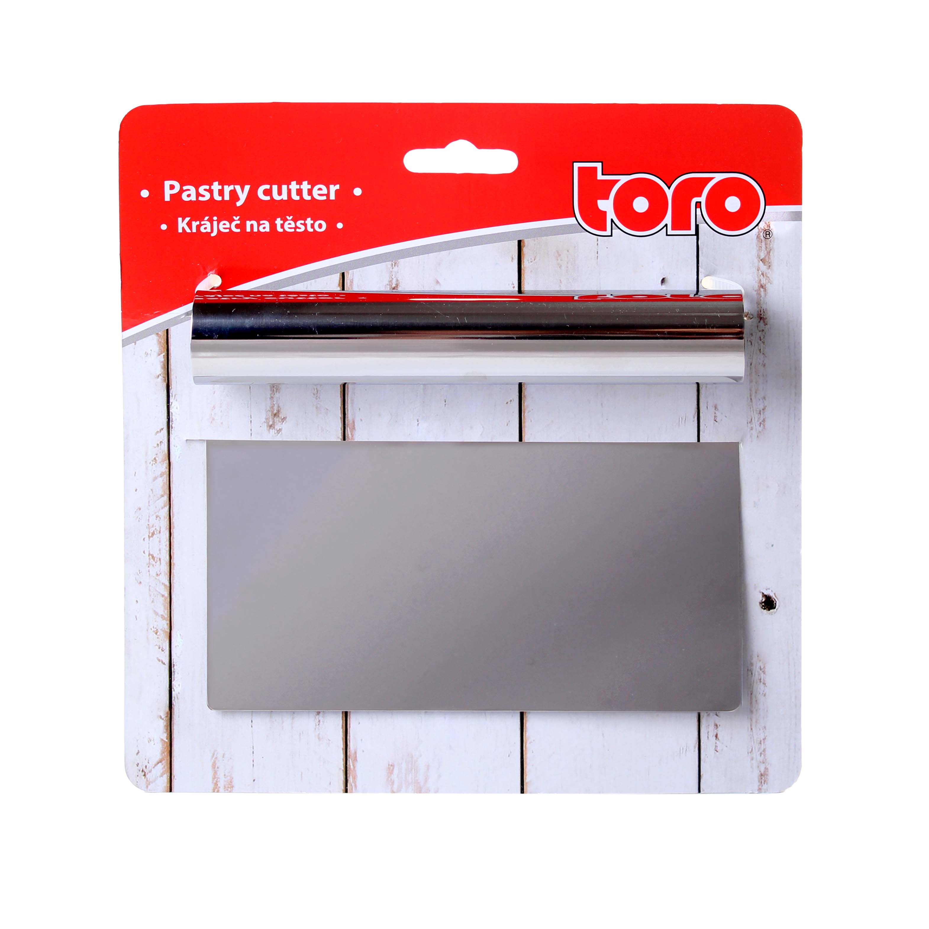 Nerezový krájač na cesto TORO 21cm