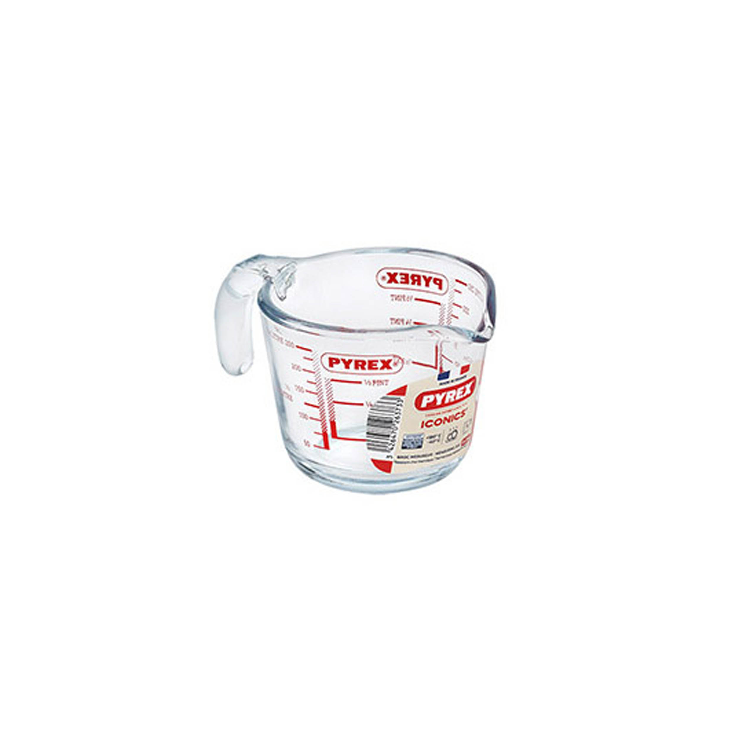 ODMERKA PYREX 0,25L, 9X8CM, SKLO