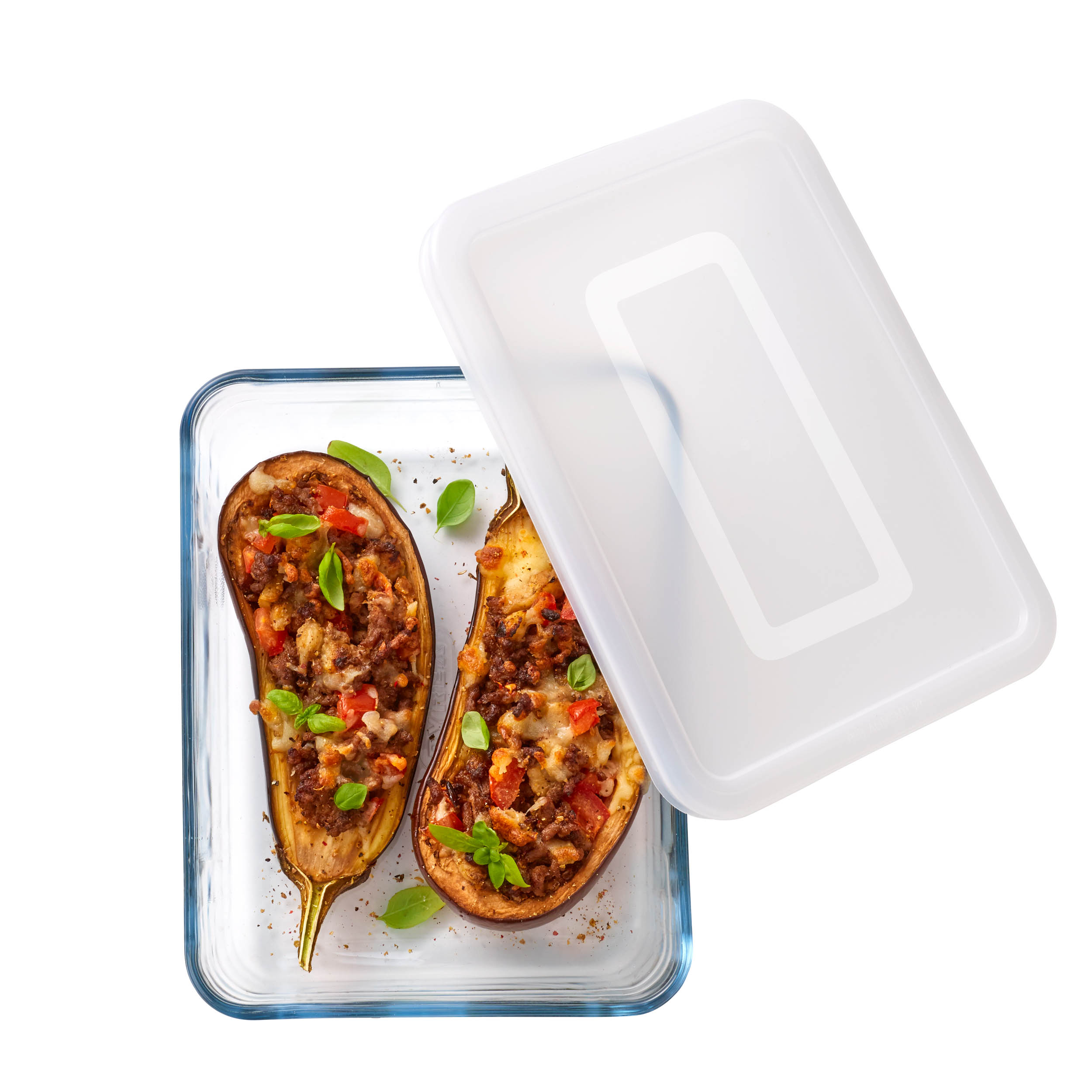 Sada skleněných dóz s víčkem PYREX 4x1500ml