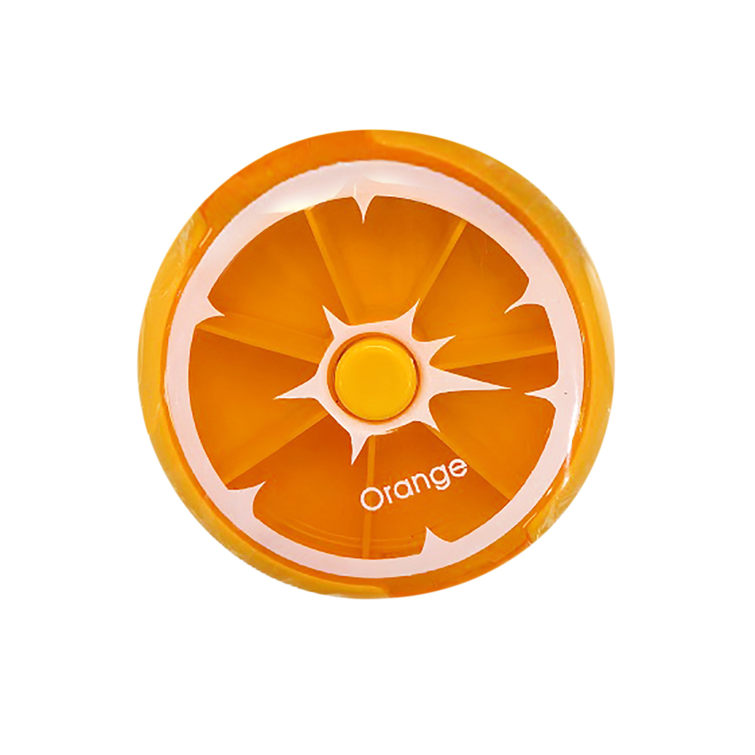 Dávkovač na lieky TORO 7 dní pomaranč