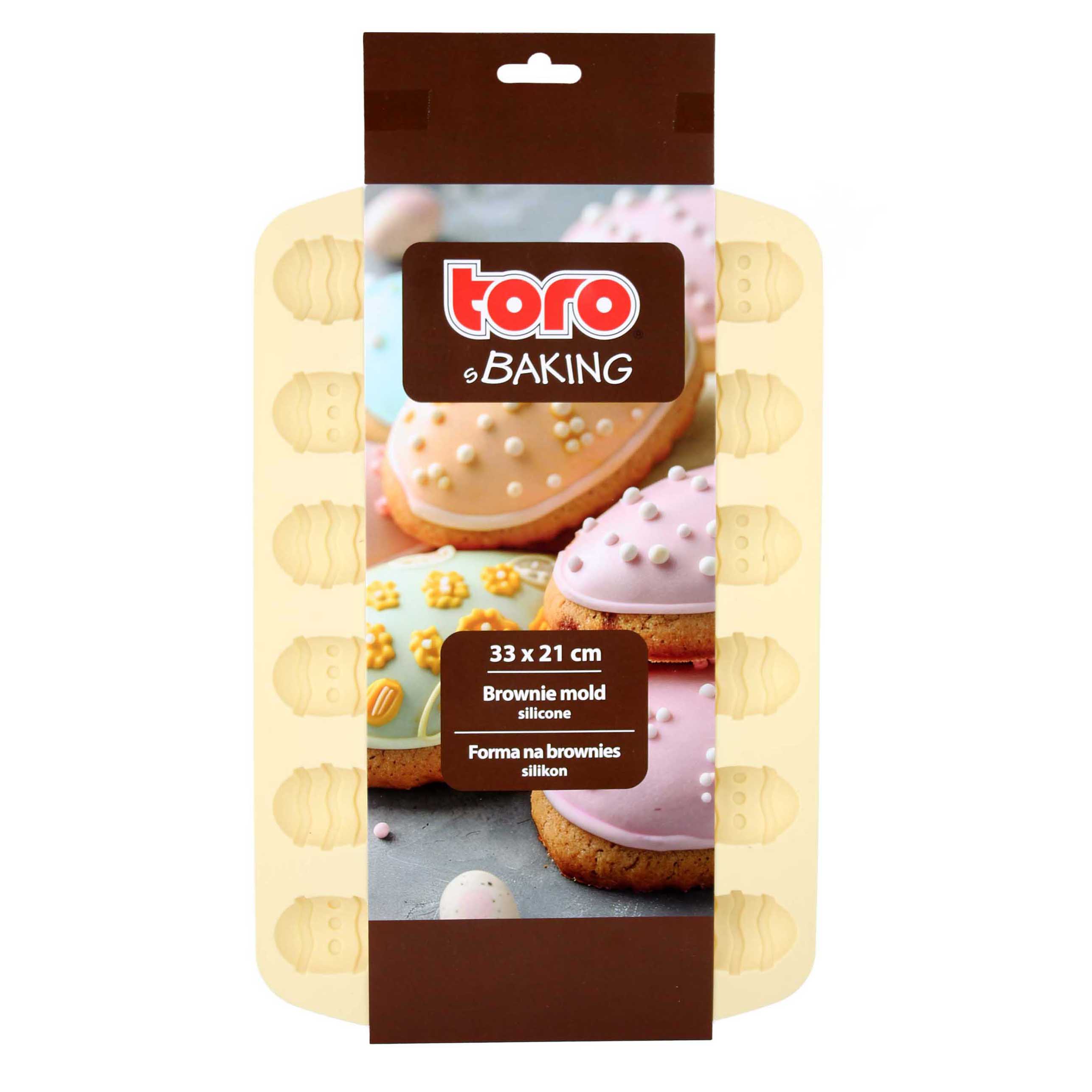 Silikónová forma na čokoládu TORO 24ks vajíčka