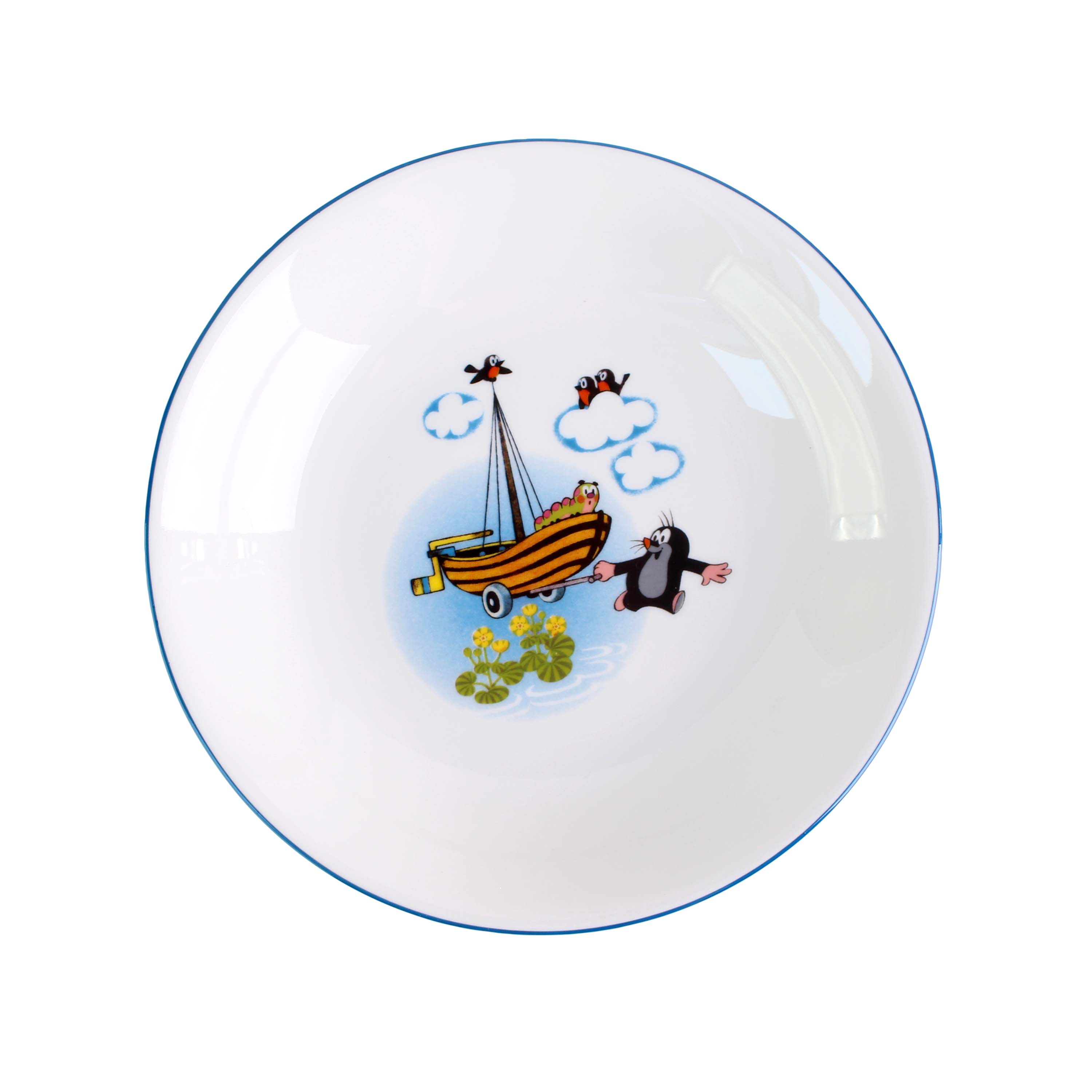 Porcelánový hlboký tanier THUN 20cm krtko MIX motívov