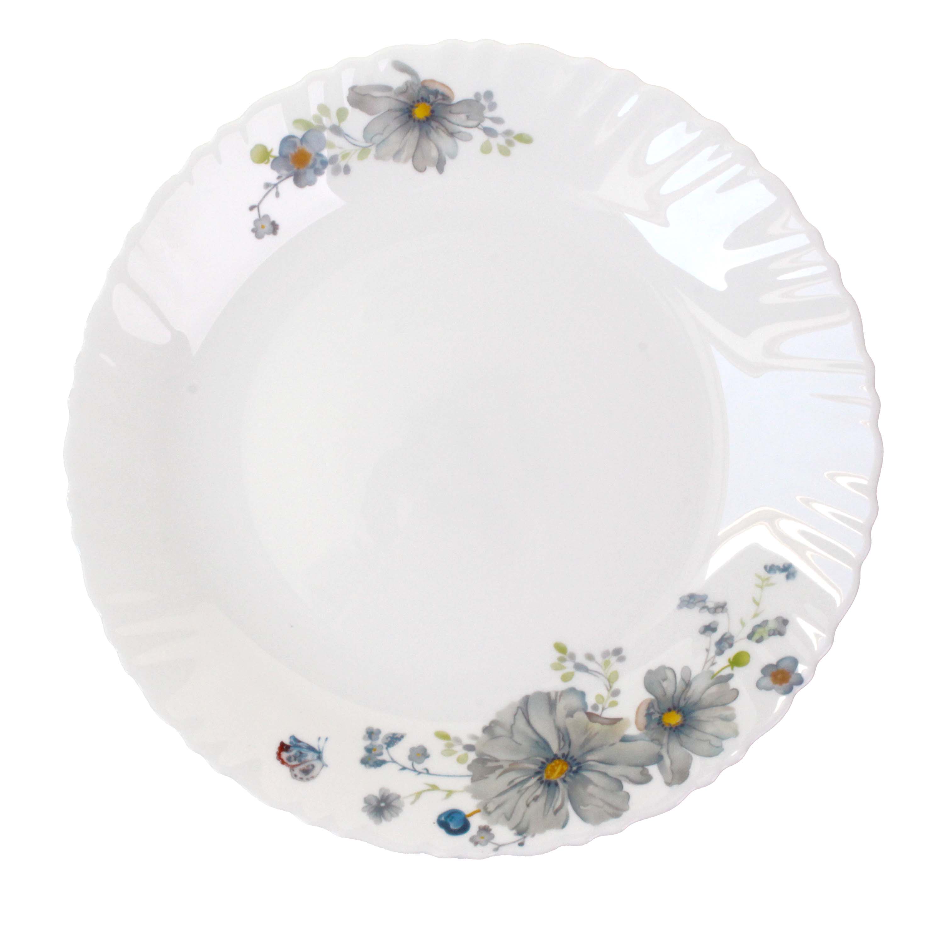 Cegeco JEDÁLENSKÝ TANIER AMELIA 26 CM, OPÁLOVÉ SKLO