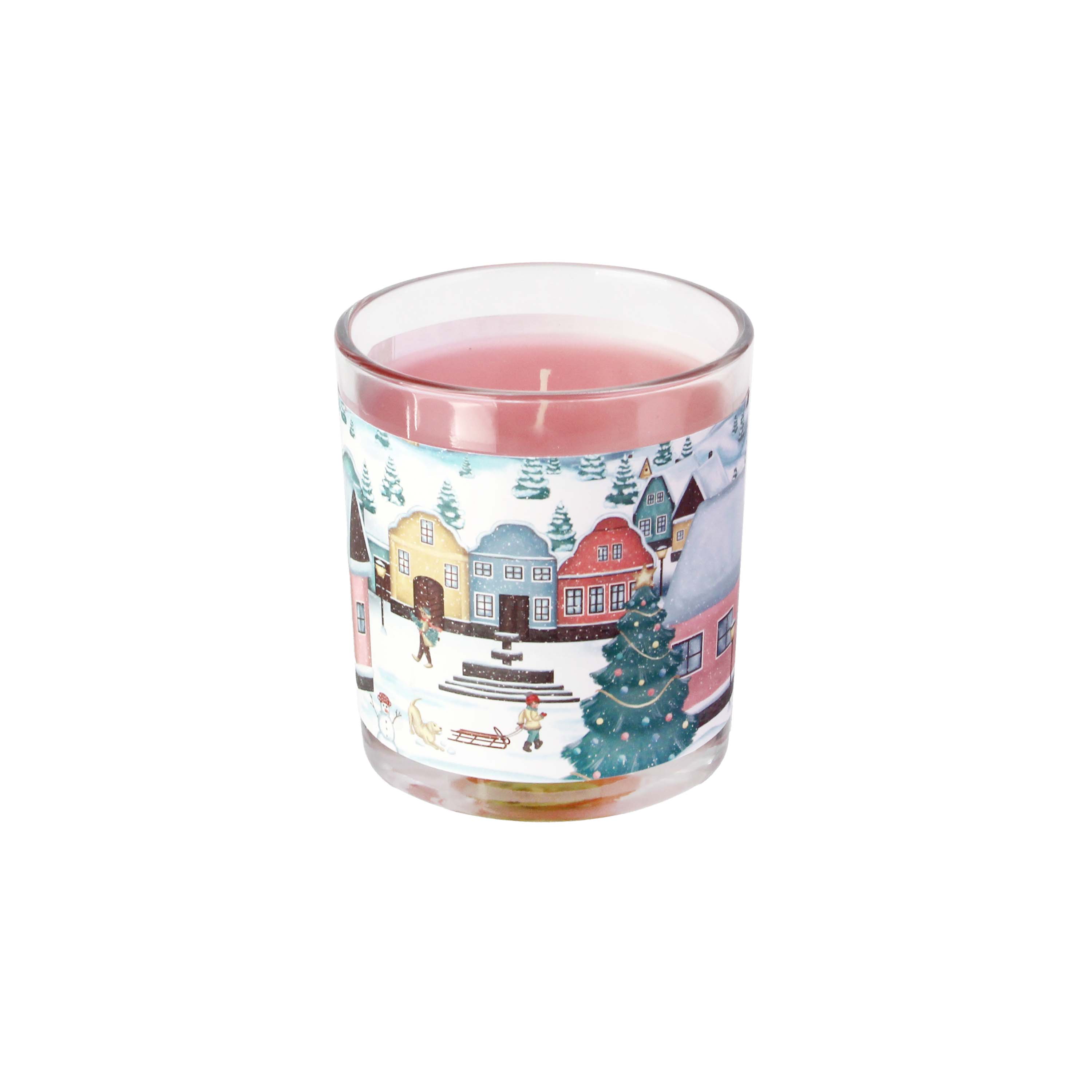 Provence SVIEČKA V SKLENENEJ DEDINE 7X8CM 135G 20H HORENIA
