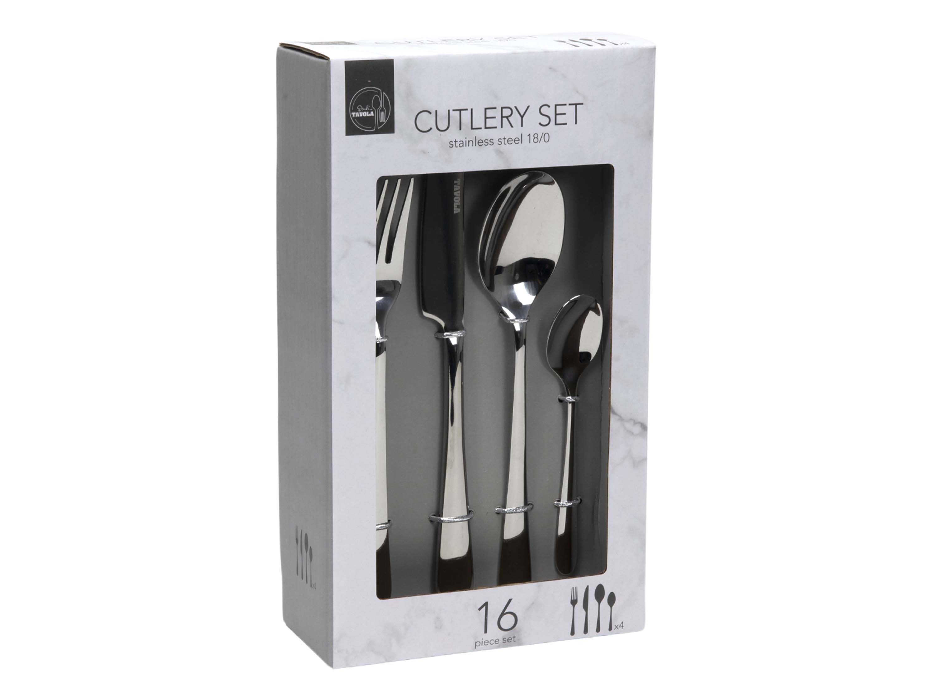 HIT SADA PRÍBOROV 16 KS STRIEBORNÁ