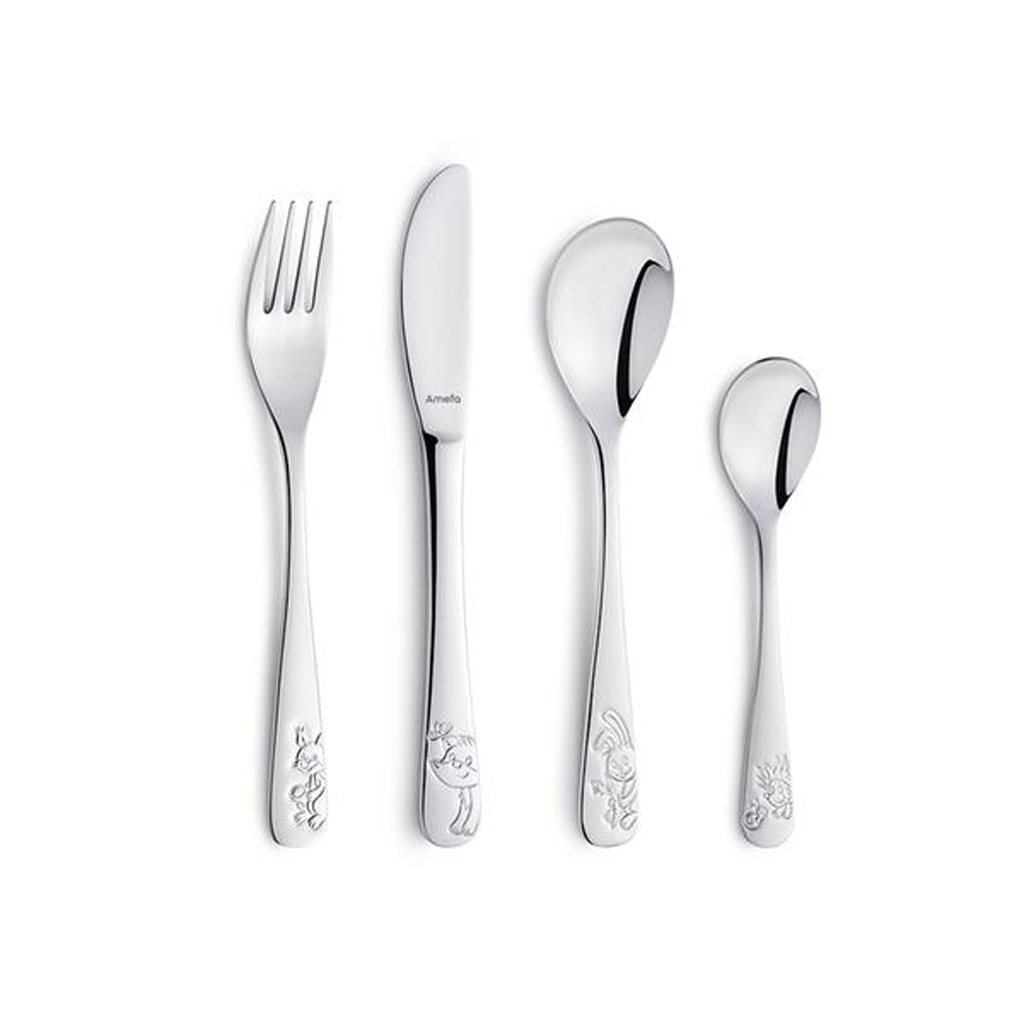 Amefa SADA DETSKÝCH PRÍBOROV LESNÍ KAMARÁTI 4KS