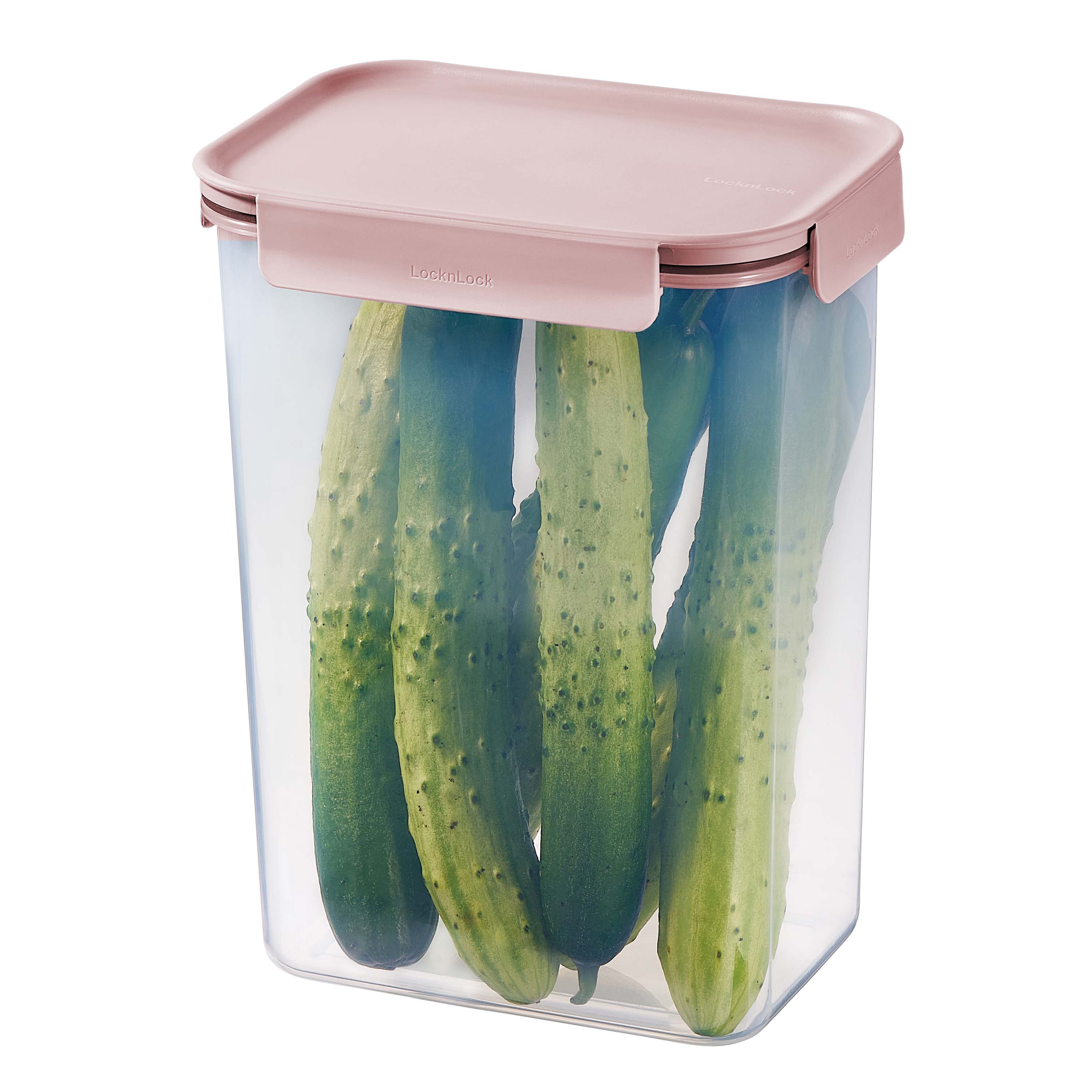 LOCKNLOCK Dóza na potraviny LOCK 4000ml Classic plus pink