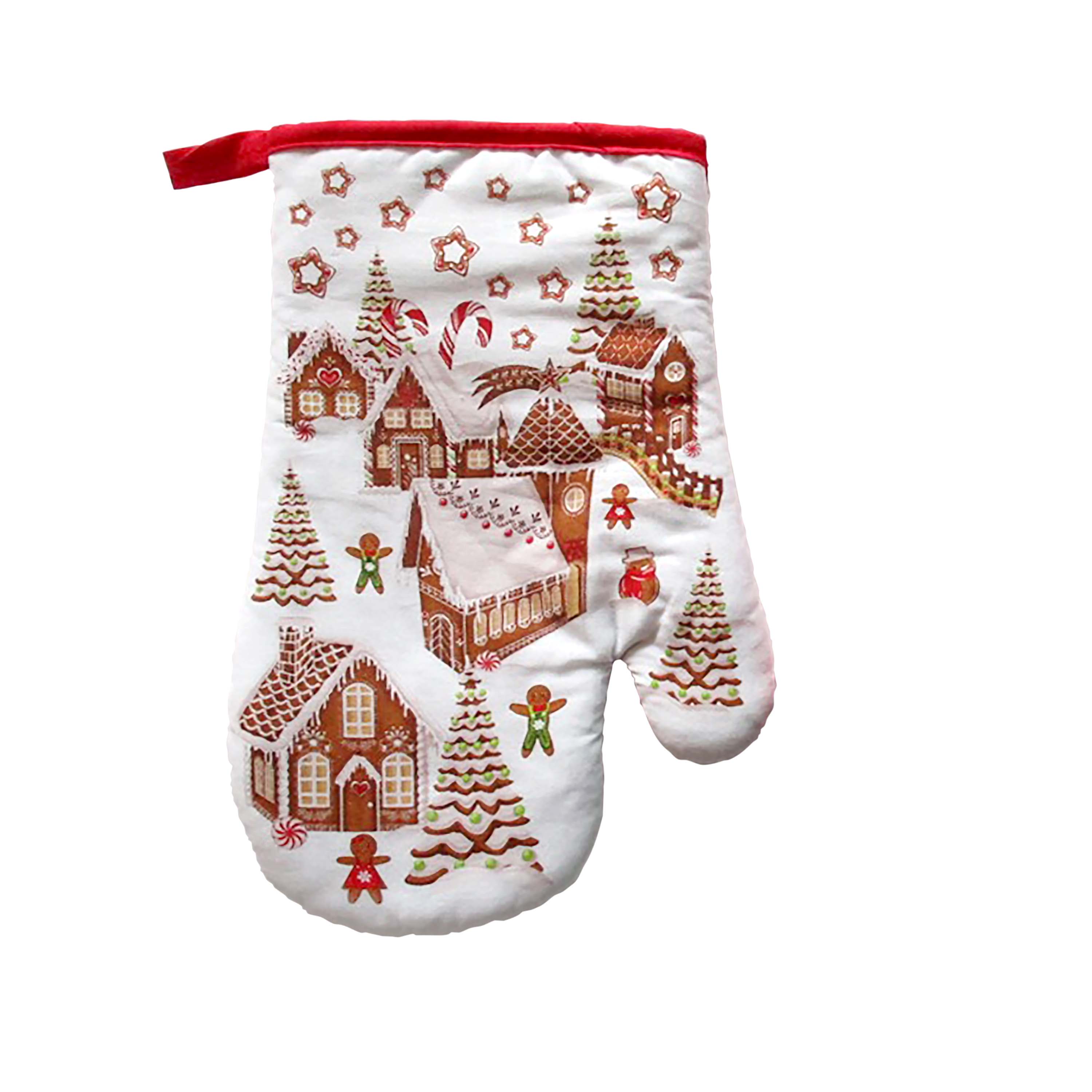 Kuchynská rukavica TORO perníčková dedinka