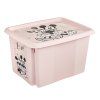 Plastový úložný box s vekom KEEEPER 30l Minnie